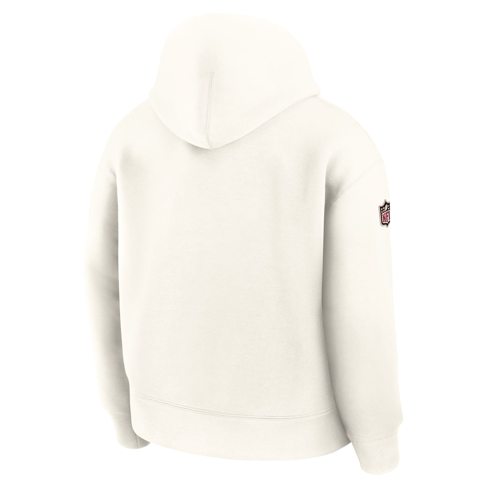 Men's Nike Natural Arizona Cardinals Rivalries Collection Oversized Tech Fleece Hoodie