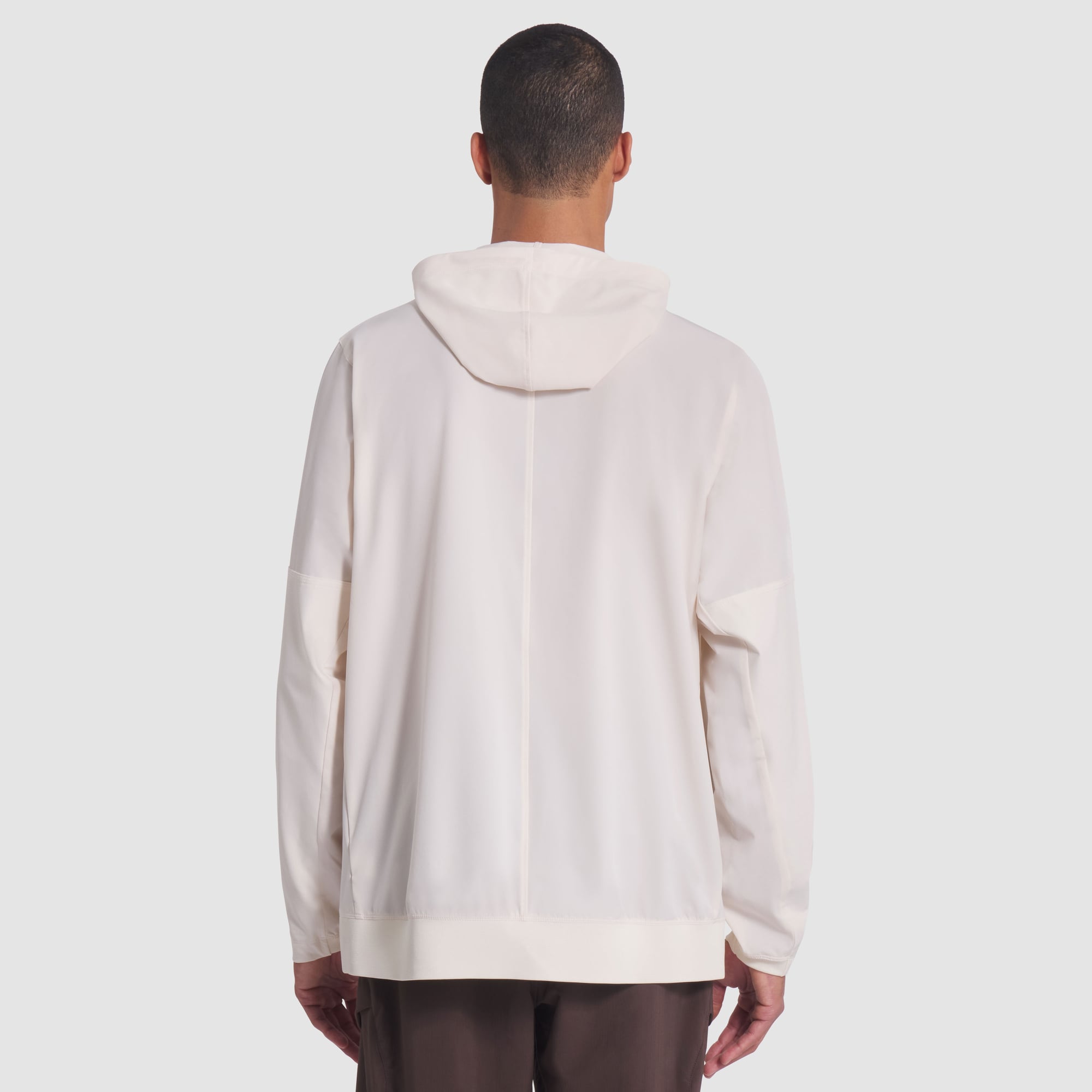 Men's Nike Natural Arizona Cardinals Rivalries Collection Sideline Anorak Half-Zip Hoodie Jacket