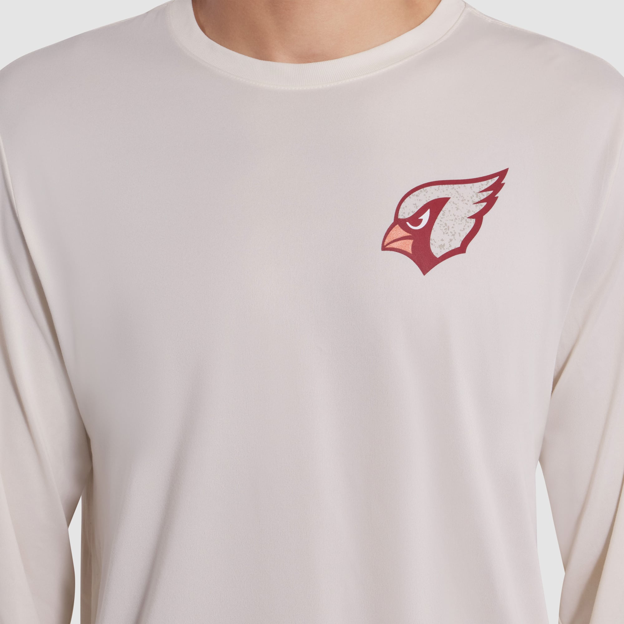 Men's Nike  Natural Arizona Cardinals Rivalries Collection Sideline Legend Dri-FIT Long Sleeve T-Shirt