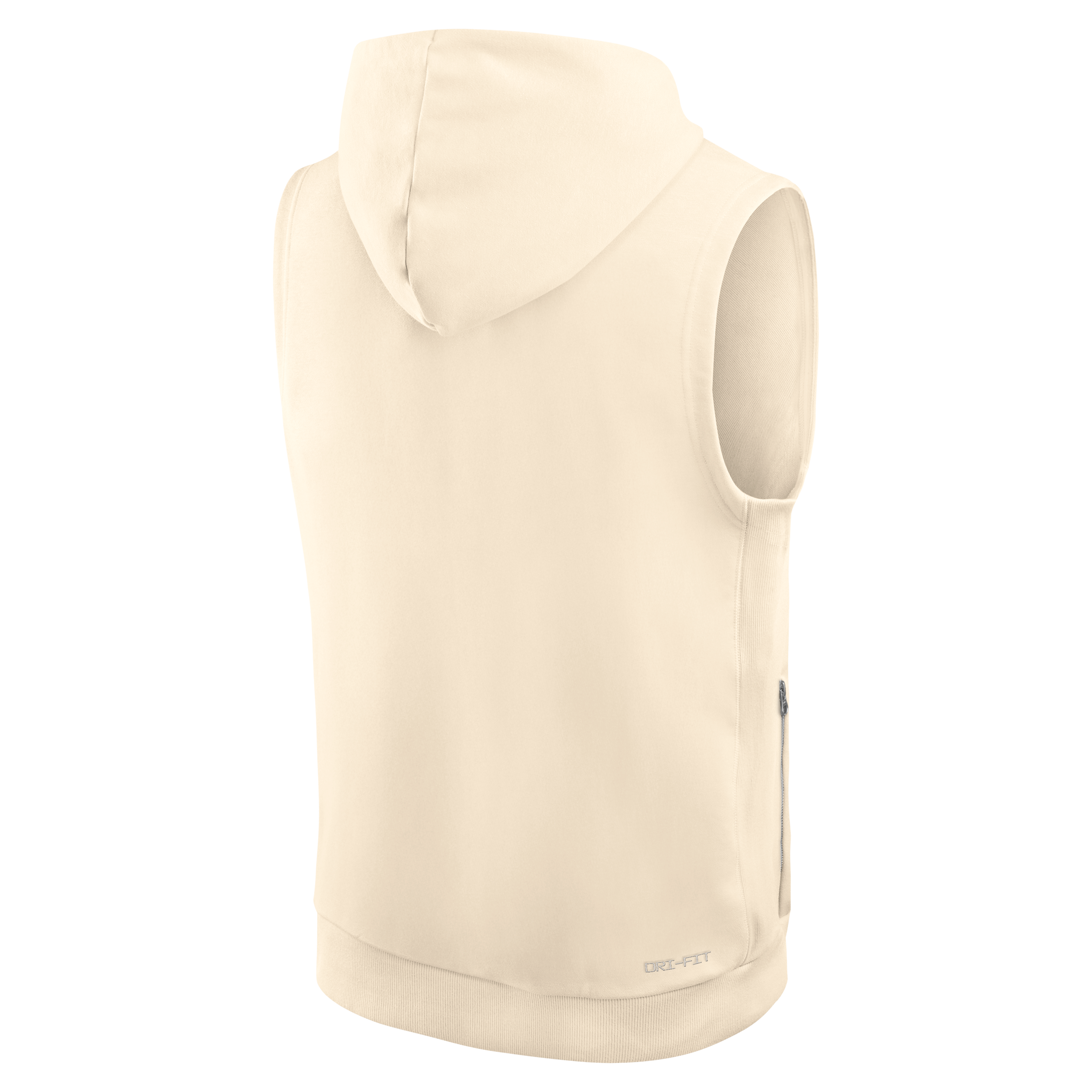 Sweat à capuche sans manches en polaire Nike Arizona Cardinals Rivalries Collection Sideline pour homme, couleur naturelle