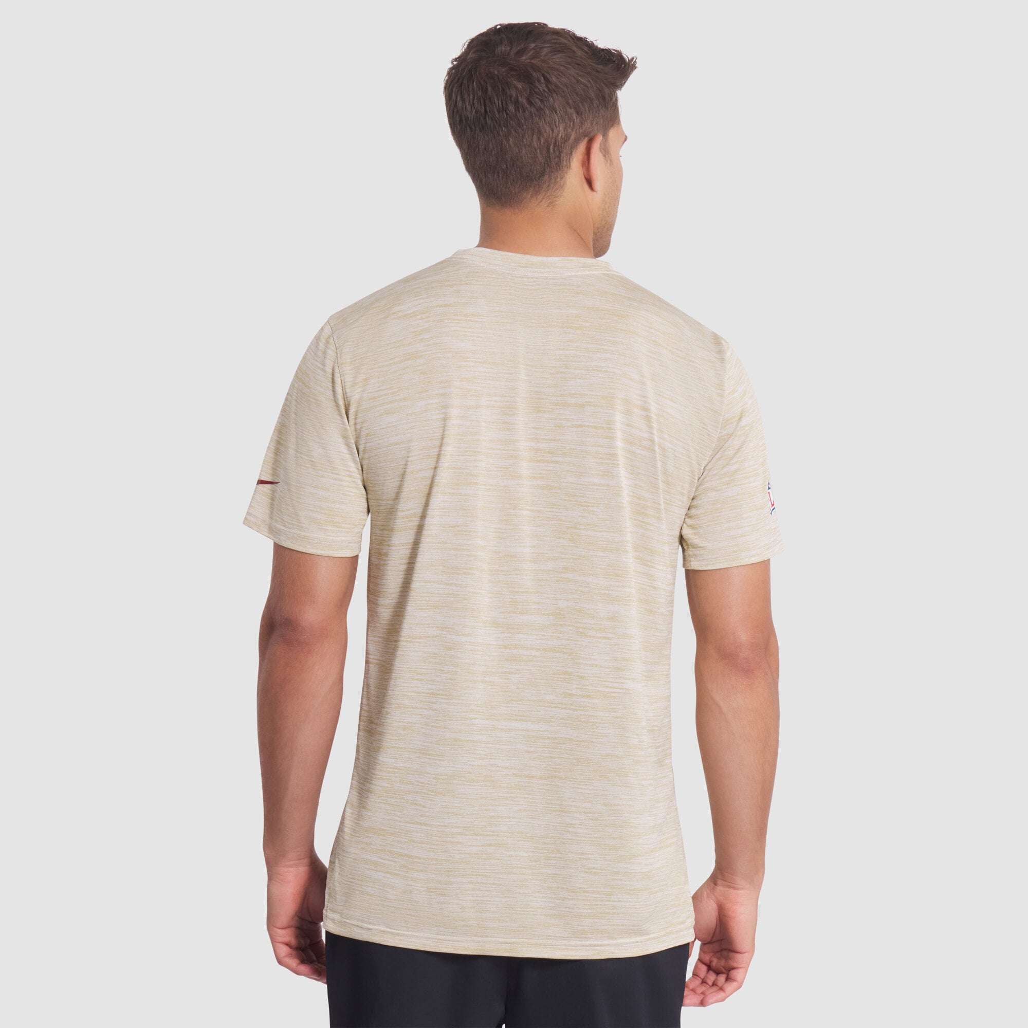 Men's Nike Natural Arizona Cardinals Rivalries Collection Sideline Velocity Dri-FIT T-Shirt