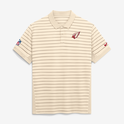  Arizona Cardinals Nike Rivalries Collection Sideline Victory Polo - Natural