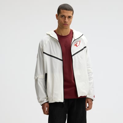 Arizona Cardinals Nike Rivalries Collection Tech Raglan Full-Zip Jacket - Natural