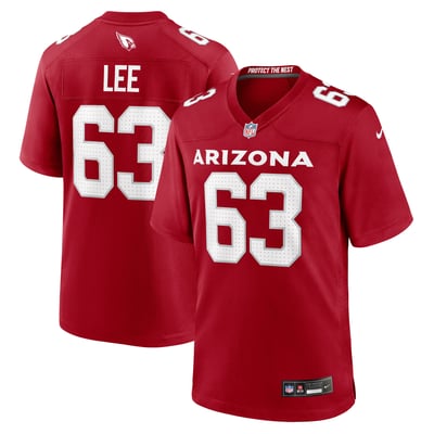 Vershon Lee Arizona Cardinals Nike Team Game Jersey - Cardinal