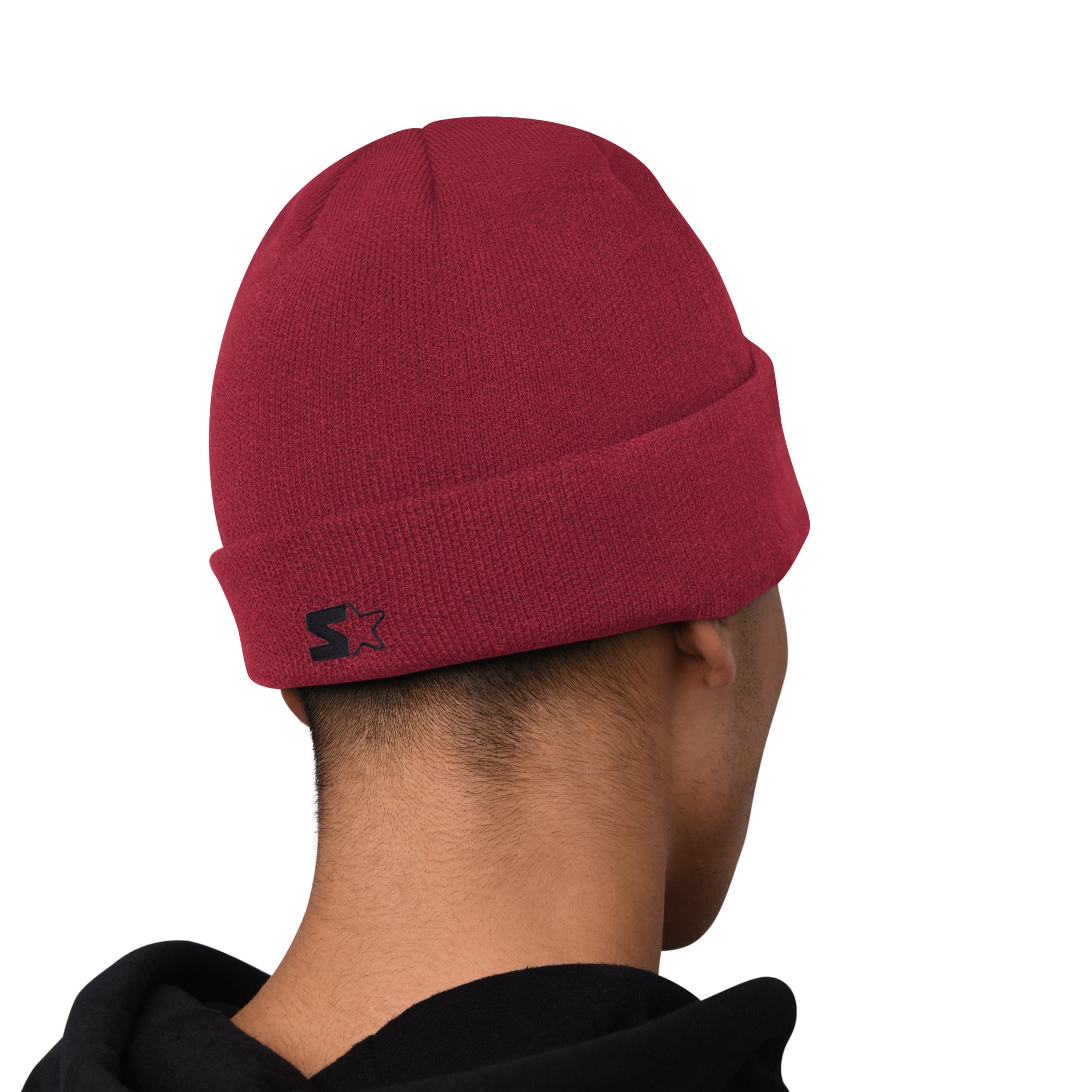 Men's Starter Cardinal Arizona Cardinals Hoodie and Cuffed Knit Hat Combo Pack