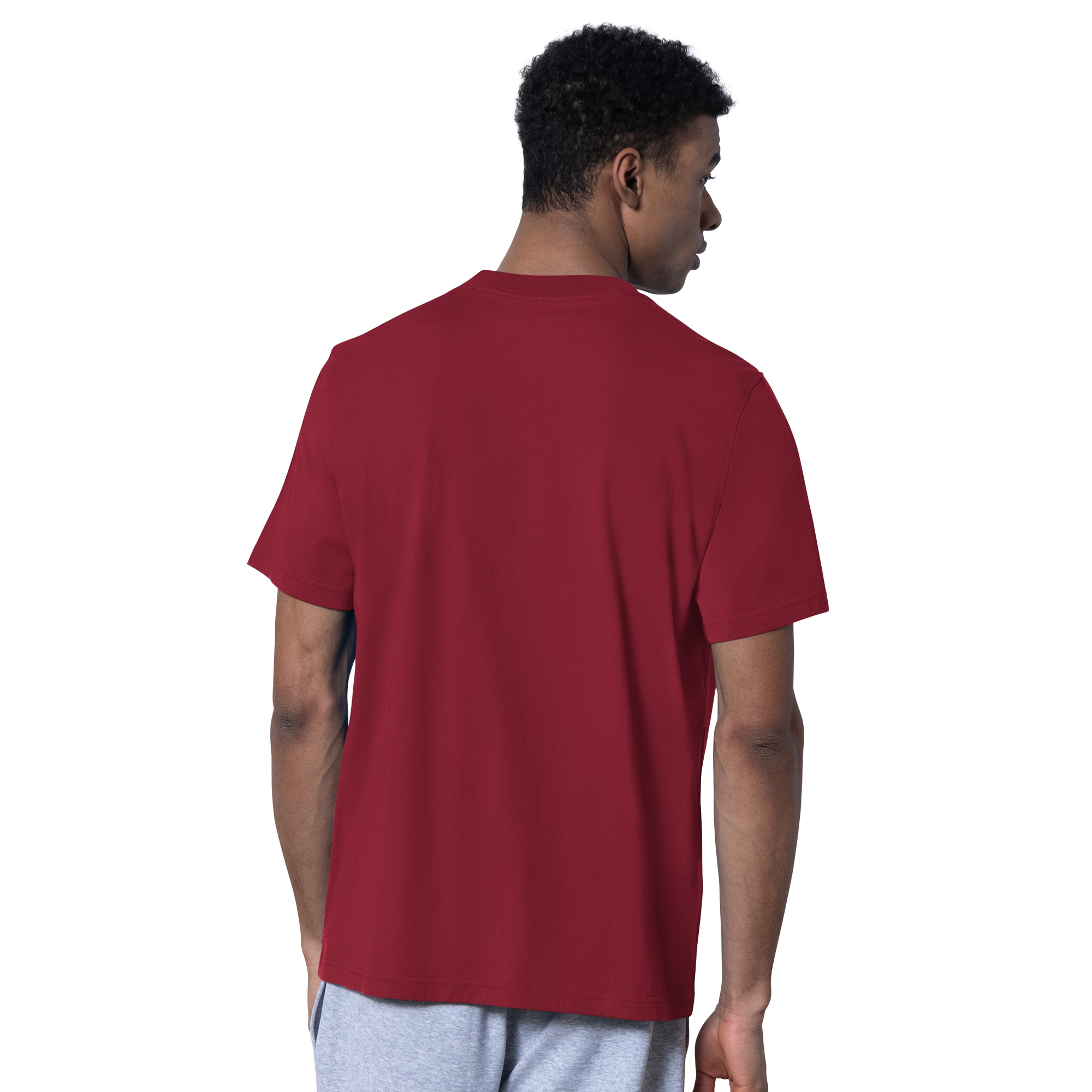 Ensemble de deux t-shirts à logo Arizona Cardinals pour homme (Starter Cardinal/Heather Gray)