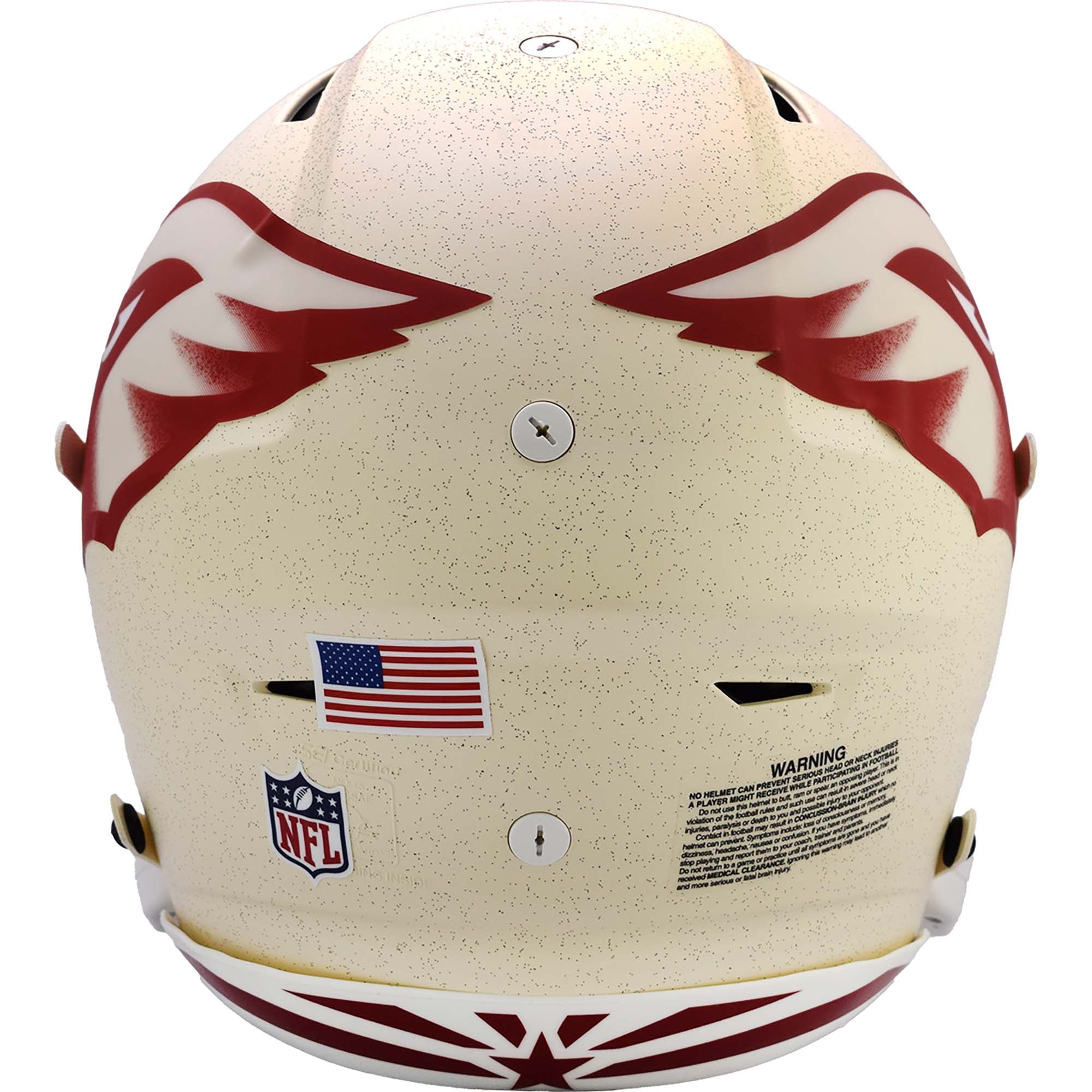 Casque authentique Riddell Arizona Cardinals Rivalries Collection On-Field Alternate Speed ​​Flex