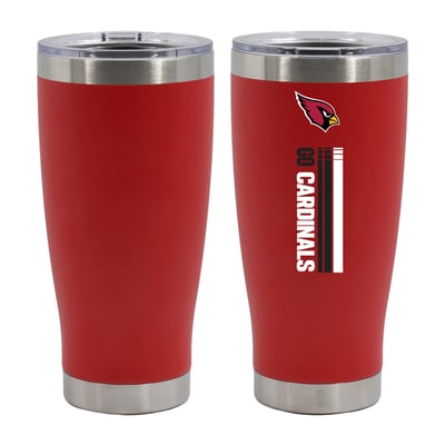 Arizona Cardinals The Memory Company Let's Go 20oz. Stainless Steel Tumbler