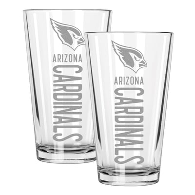 Arizona Cardinals The Memory Company Two-Piece 16oz. Pinnacle Pint Glass Set
