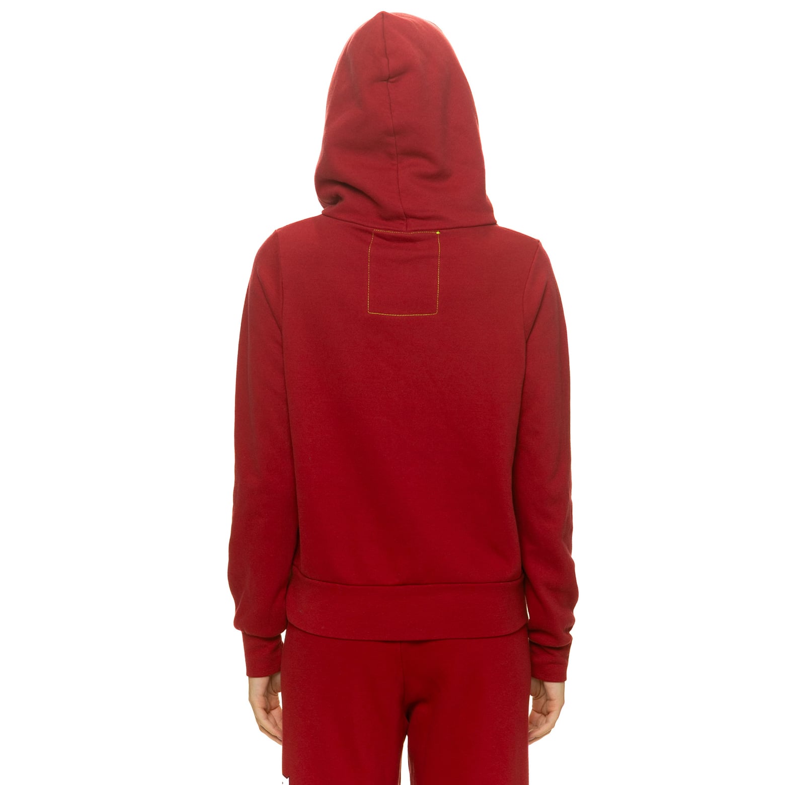 Sweat à capuche unisexe Aviator Nation Cardinal Arizona Cardinals en mélange de trois matières, fermeture éclair intégrale