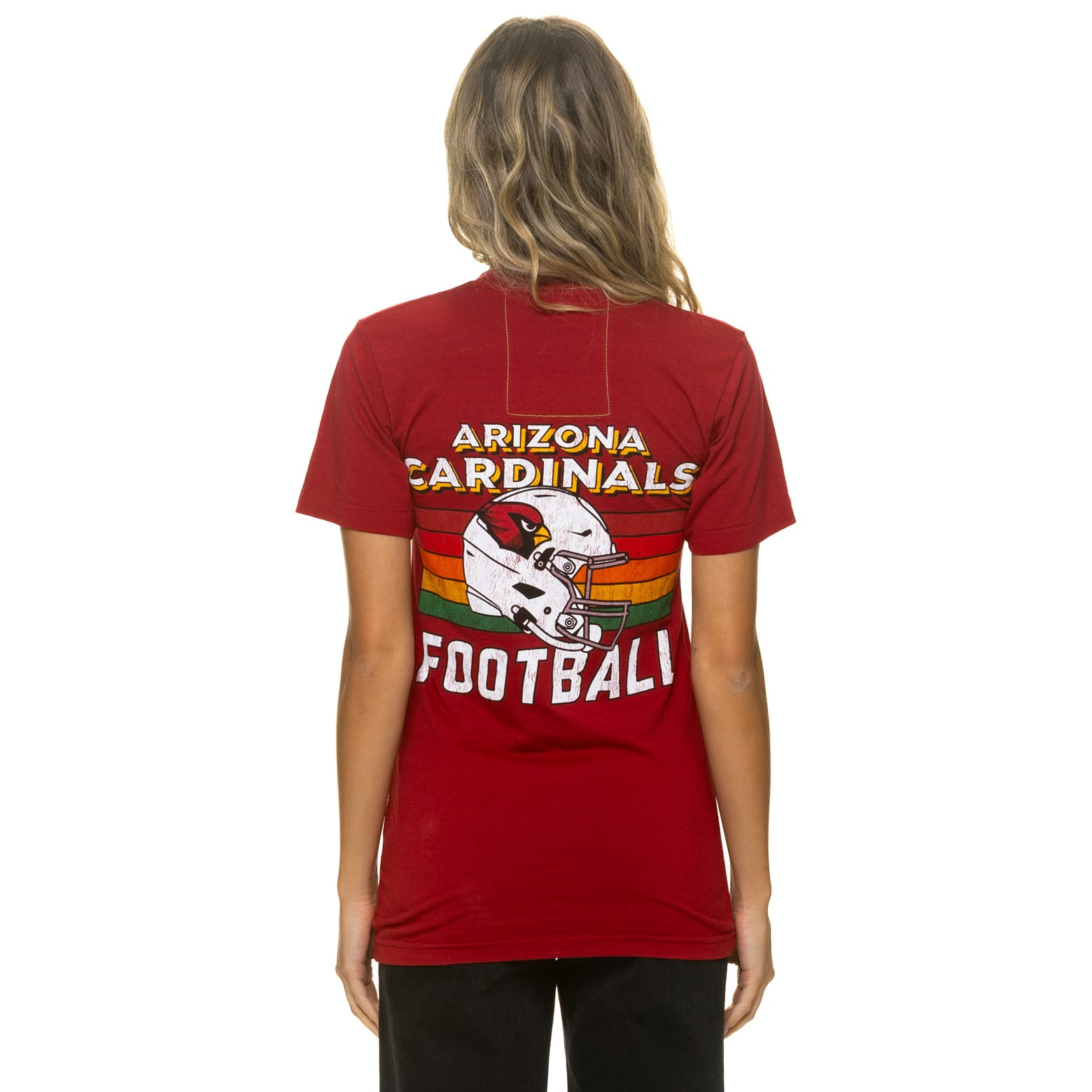 T-shirt unisexe Aviator Nation Cardinal Arizona Cardinals en mélange de trois matières