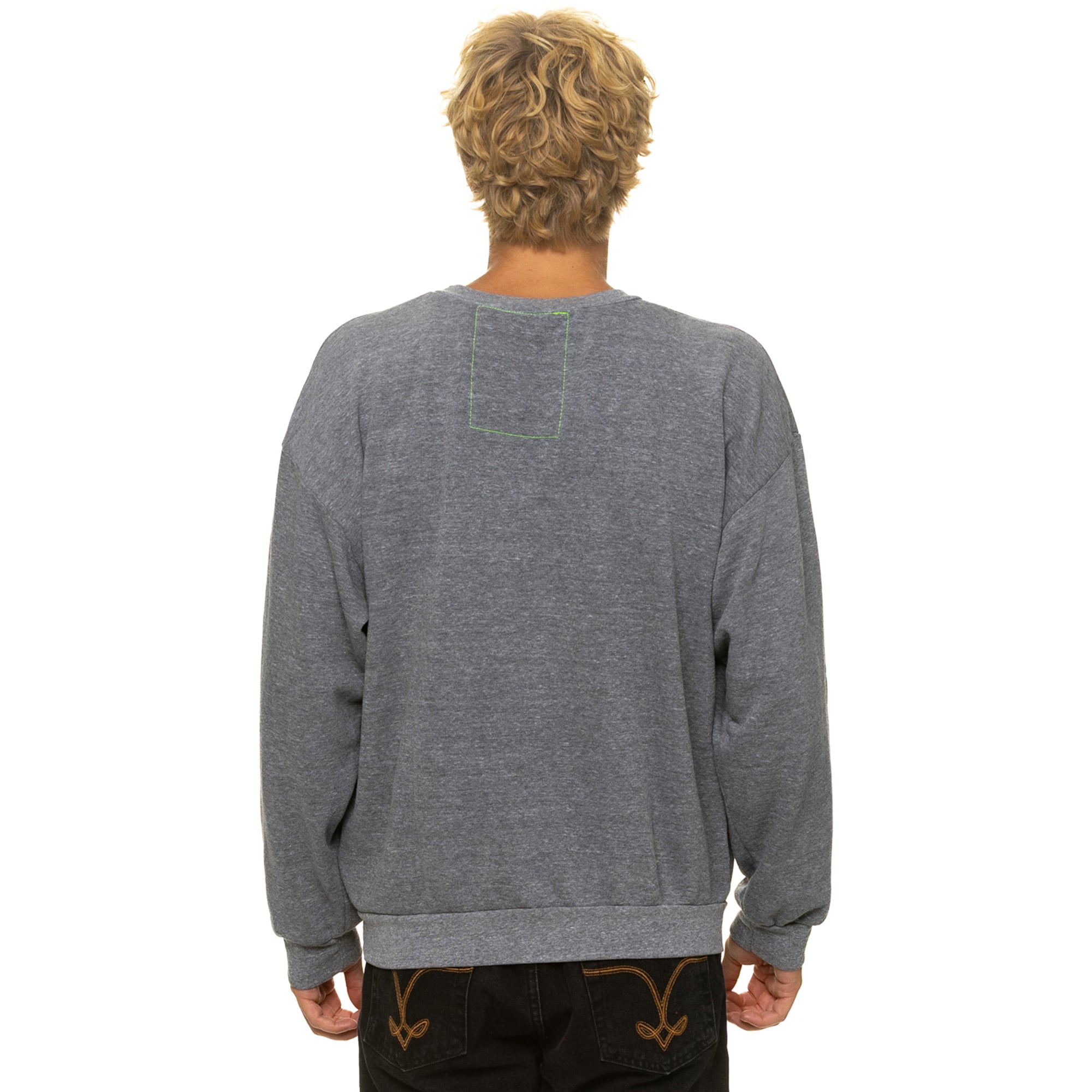 Sweat-shirt unisexe Aviator Nation gris chiné Arizona Cardinals, coupe décontractée, en mélange de trois matières