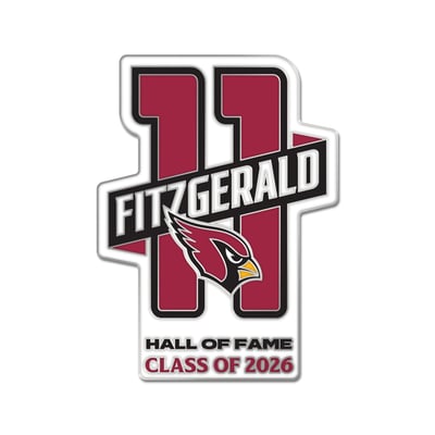 Larry Fitzgerald Arizona Cardinals WinCraft Pro Football Hall of Fame Class of 2026 Collector Pin