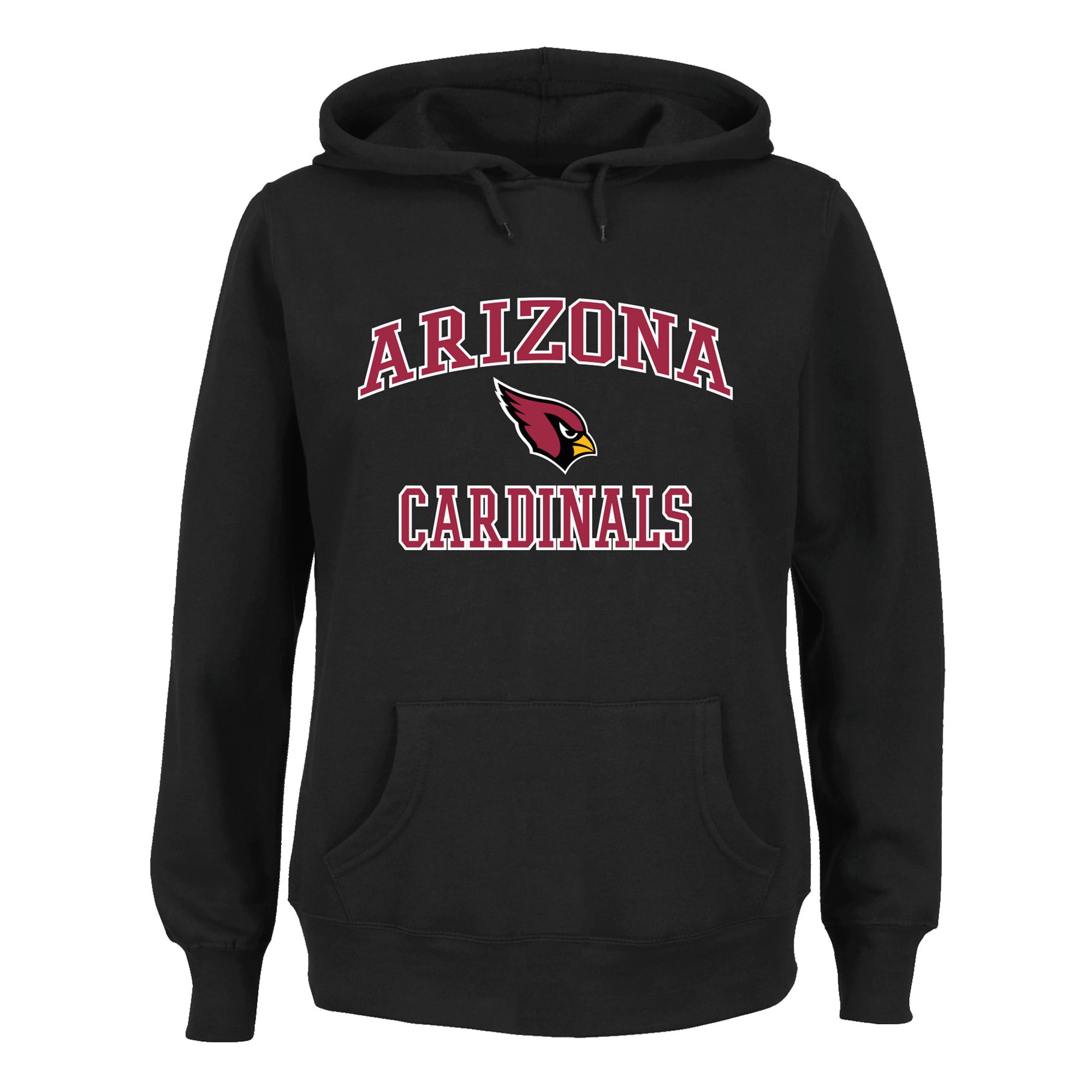 Women's Fanatics Black Arizona Cardinals Plus Heart & Soul Hoodie