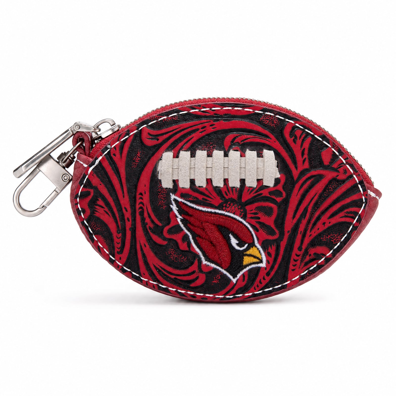 Porte-clés de sac pour femme Montana West Arizona Cardinals Football