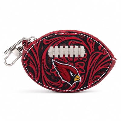 Arizona Cardinals Montana West Women's Football Bag Charm