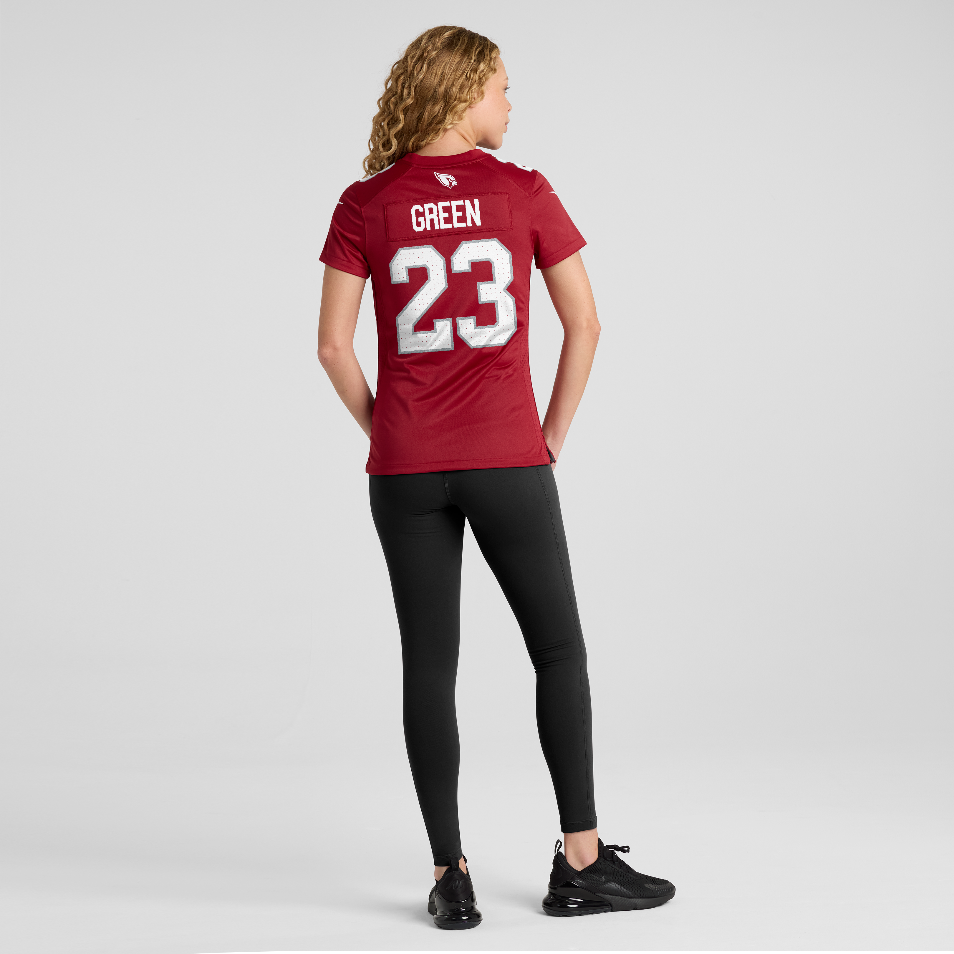 Maillot de match Nike Art Green Cardinal pour femme, Arizona Cardinals