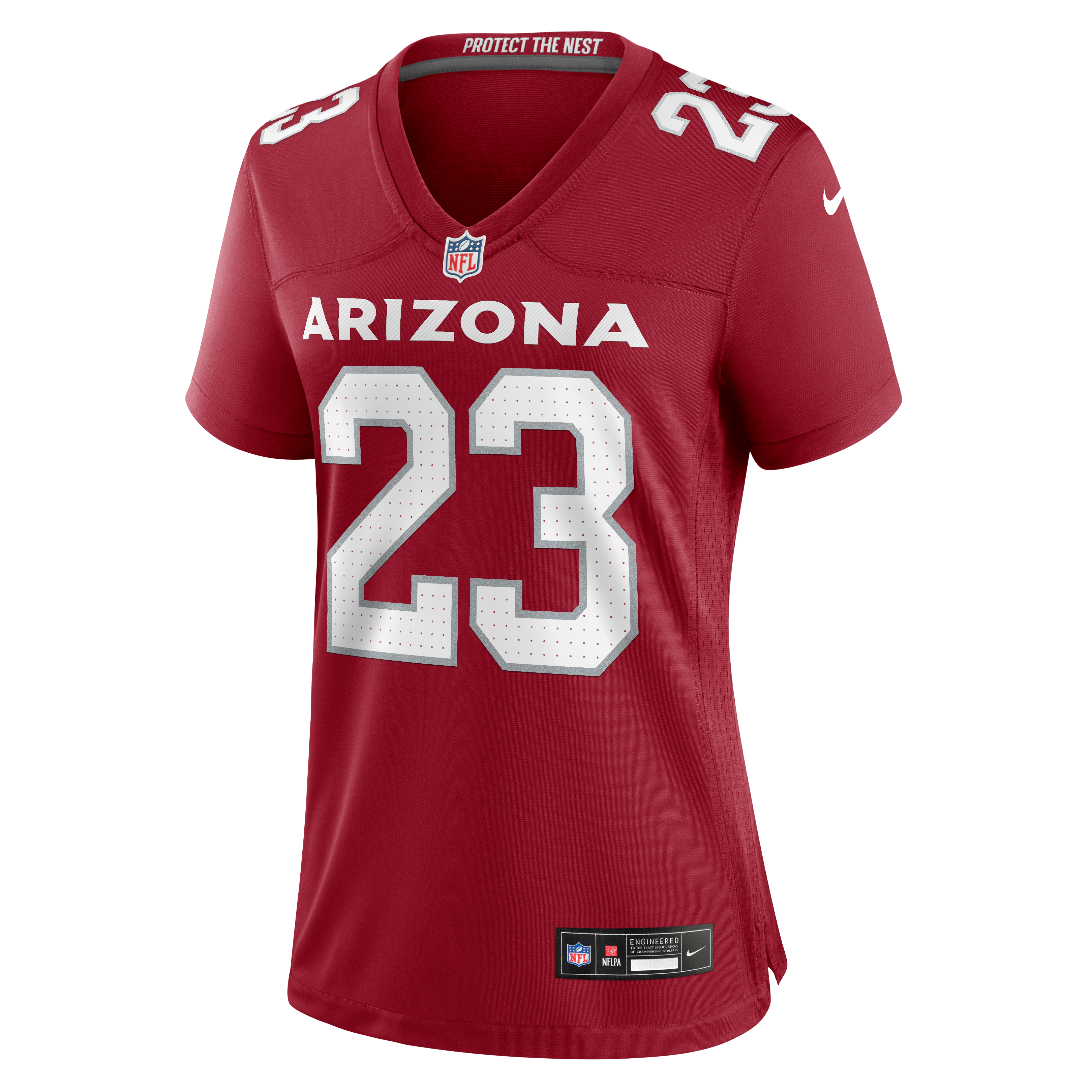 Maillot de match Nike Art Green Cardinal pour femme, Arizona Cardinals