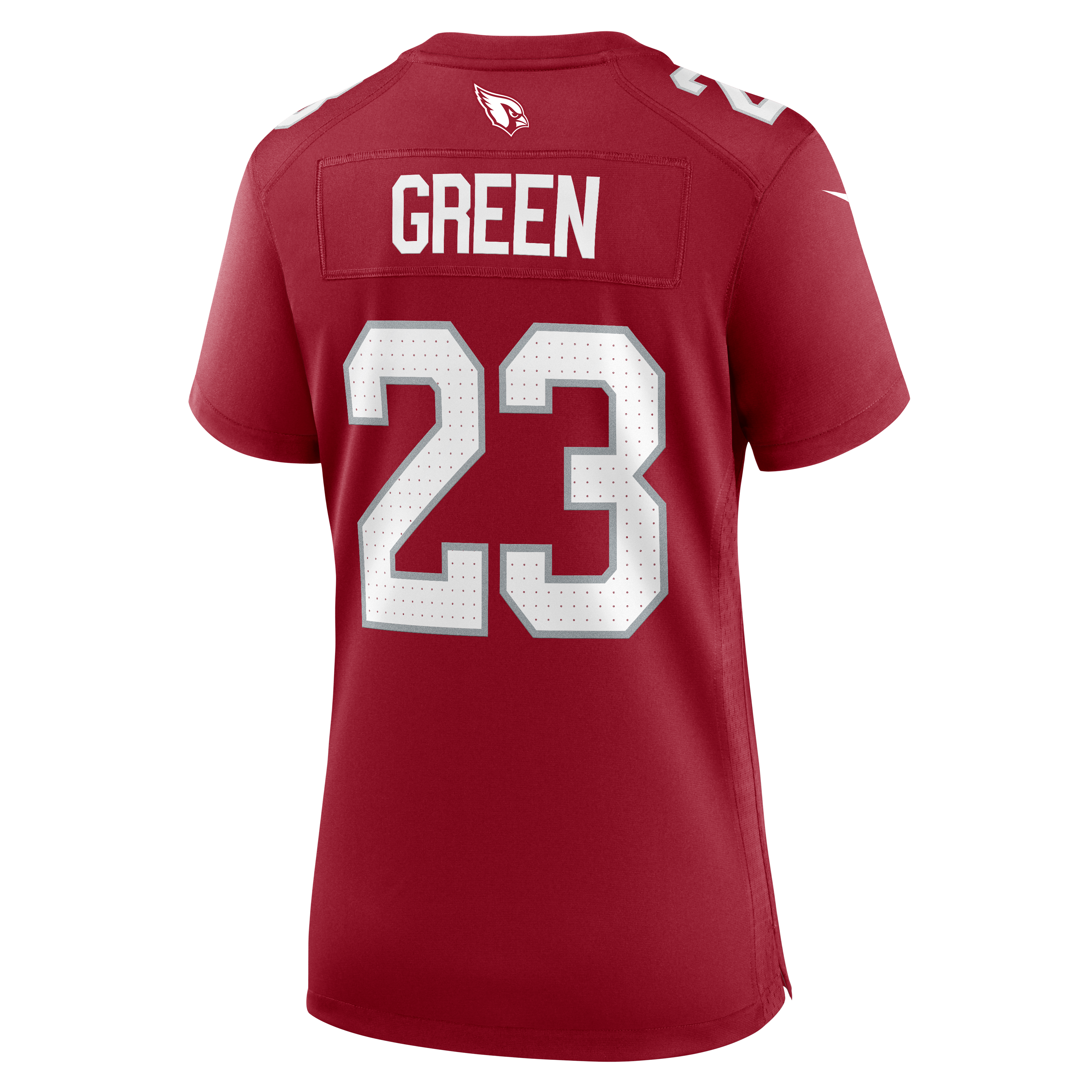 Maillot de match Nike Art Green Cardinal pour femme, Arizona Cardinals