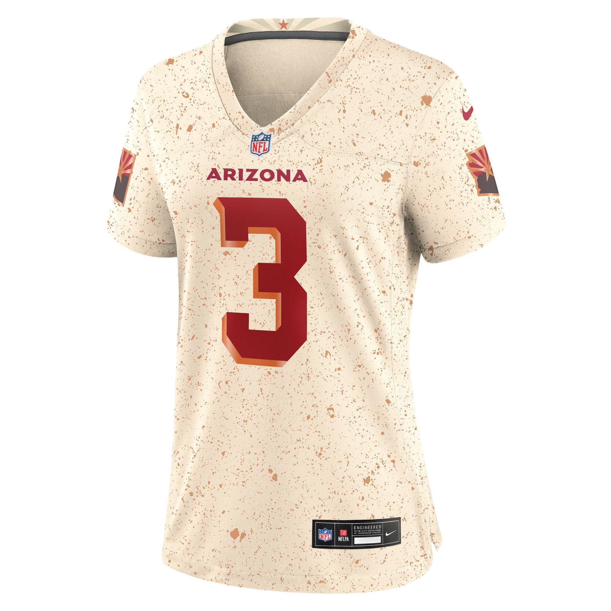 Women's Nike Budda Baker Natural Arizona Cardinals Rivalries Collection Game Jersey