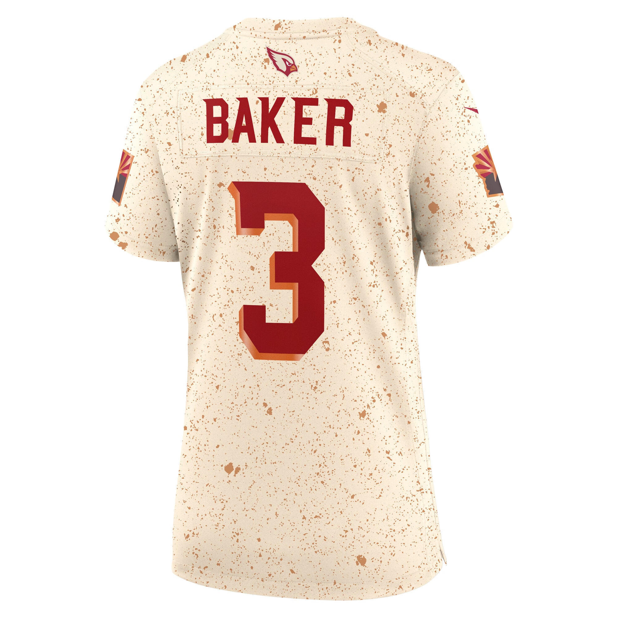 Women's Nike Budda Baker Natural Arizona Cardinals Rivalries Collection Game Jersey