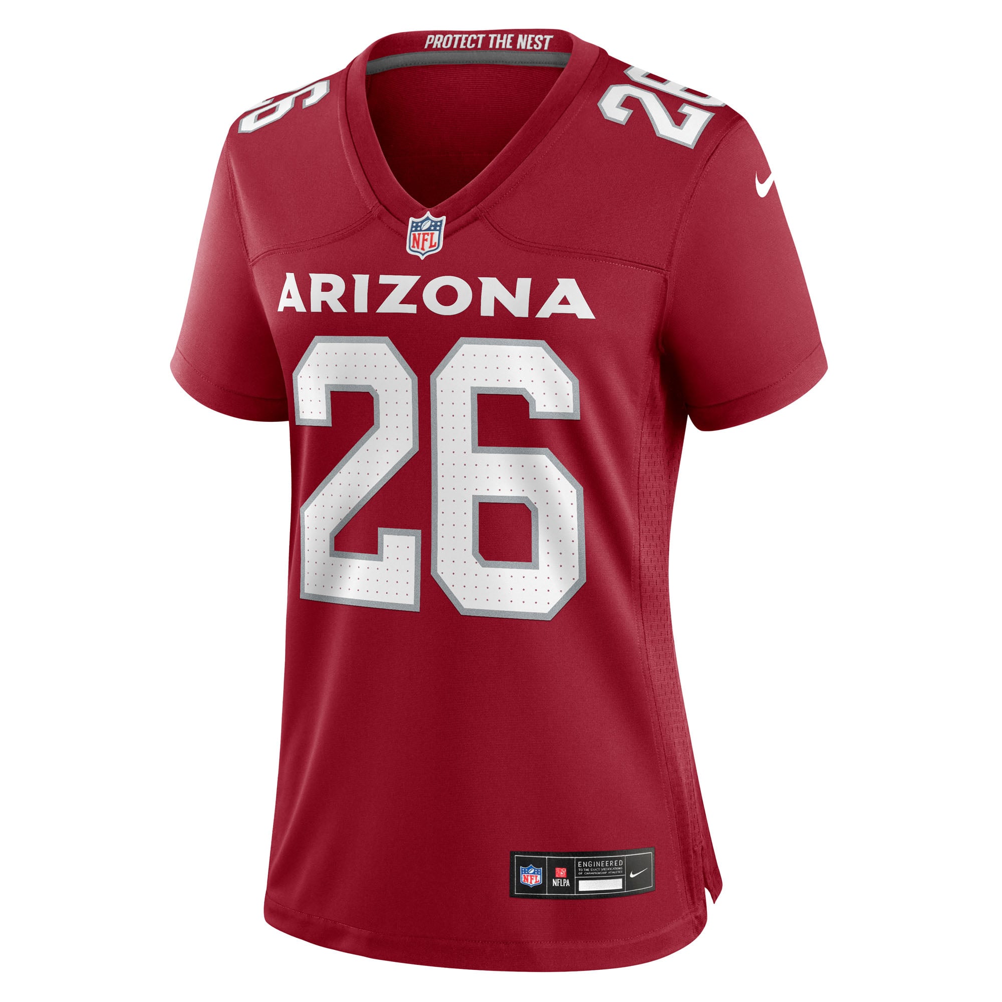 Women's Nike Evan Hull Cardinal Arizona Cardinals Team Game Jersey