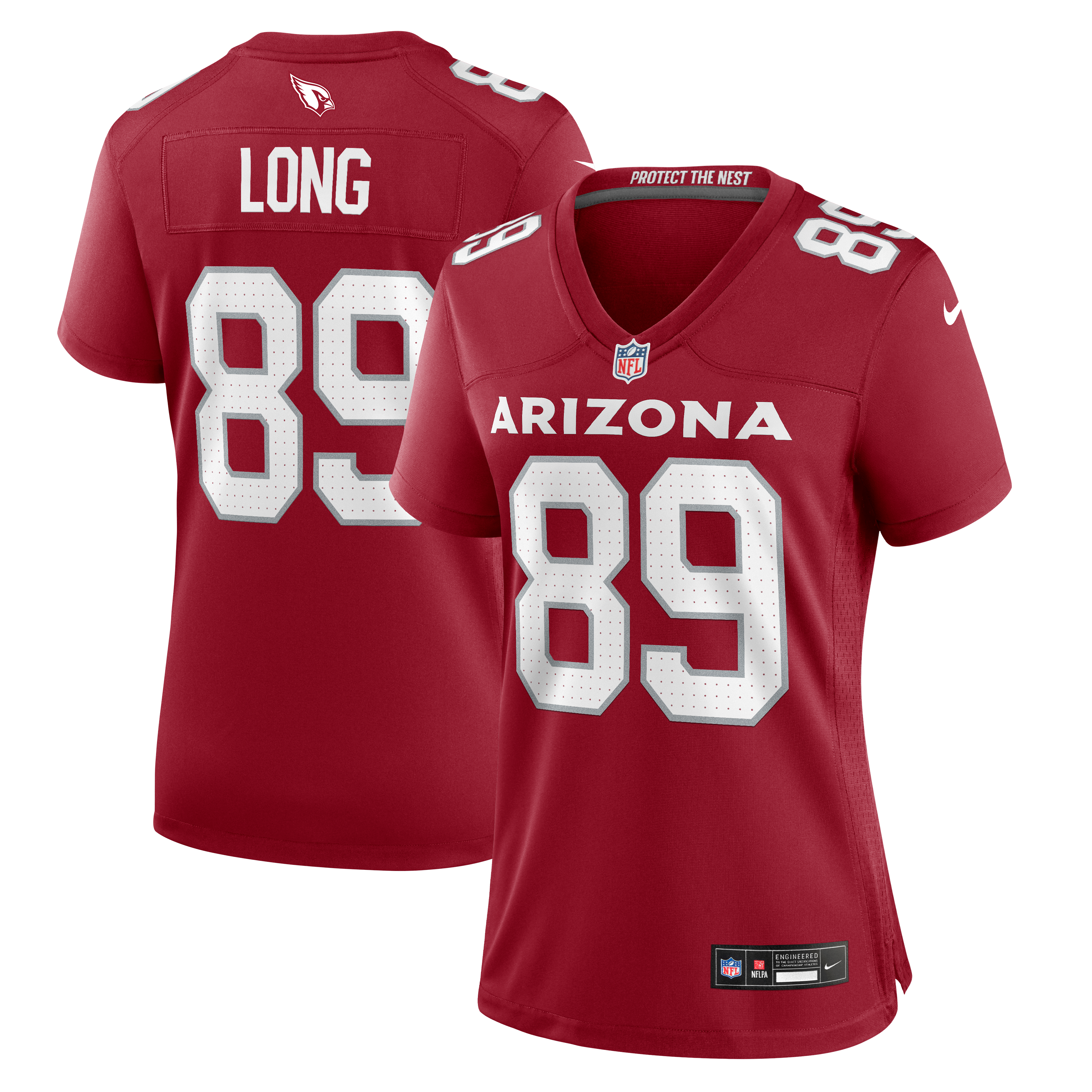 Maillot de match Nike Hunter Long Cardinal Arizona Cardinals pour femme