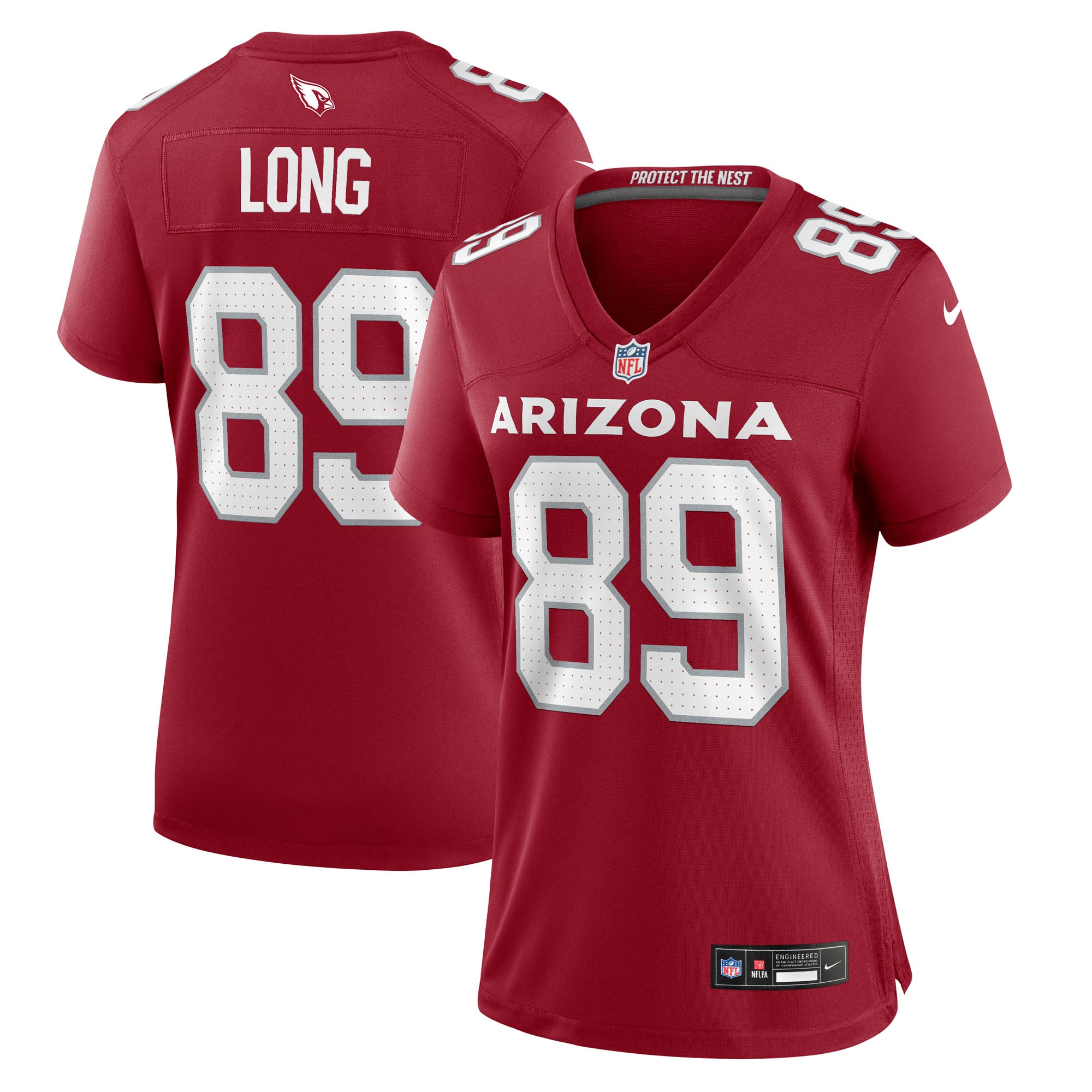 Maillot de match Nike Hunter Long Cardinal Arizona Cardinals pour femme