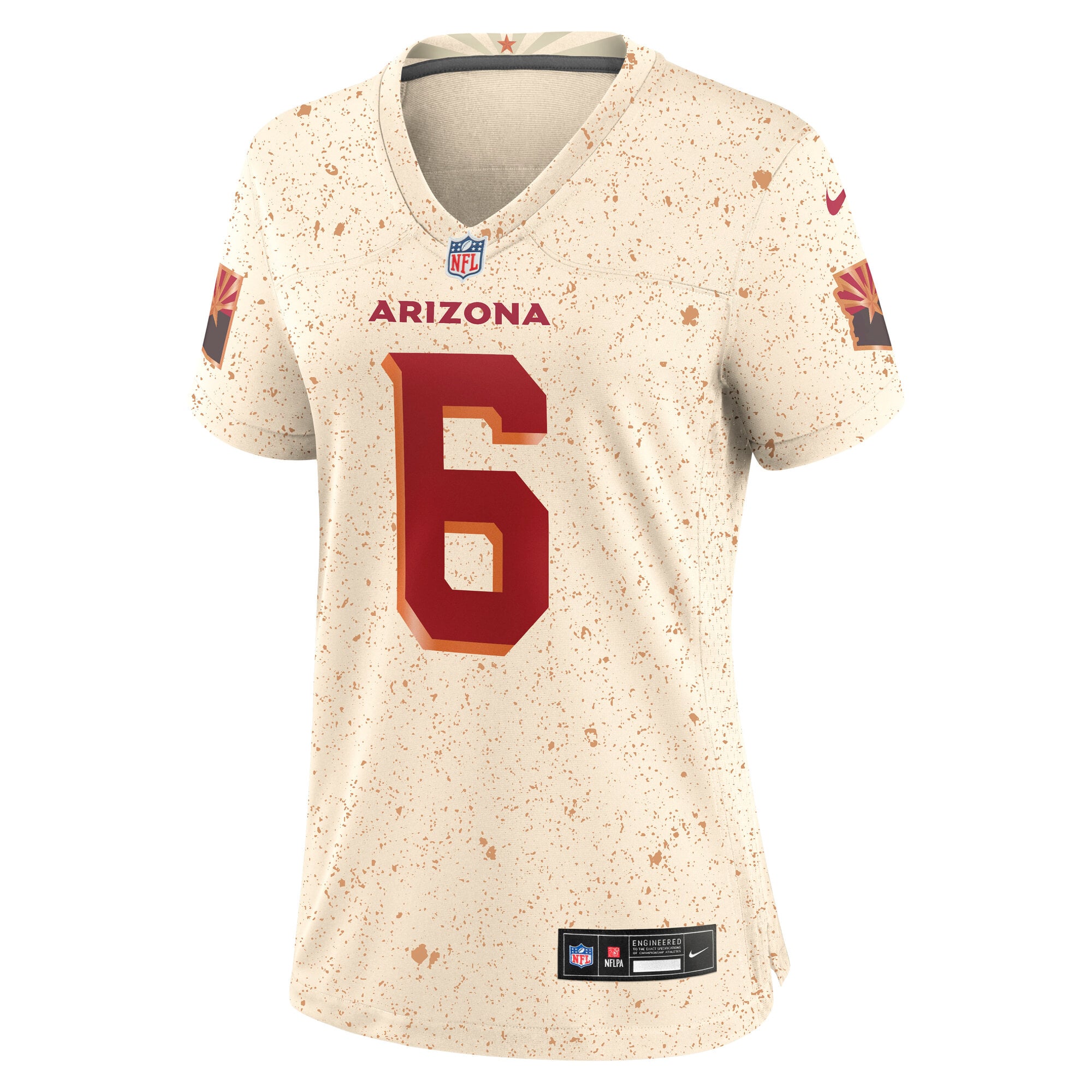 Women's Nike James Conner Natural Arizona Cardinals Rivalries Collection Game Jersey