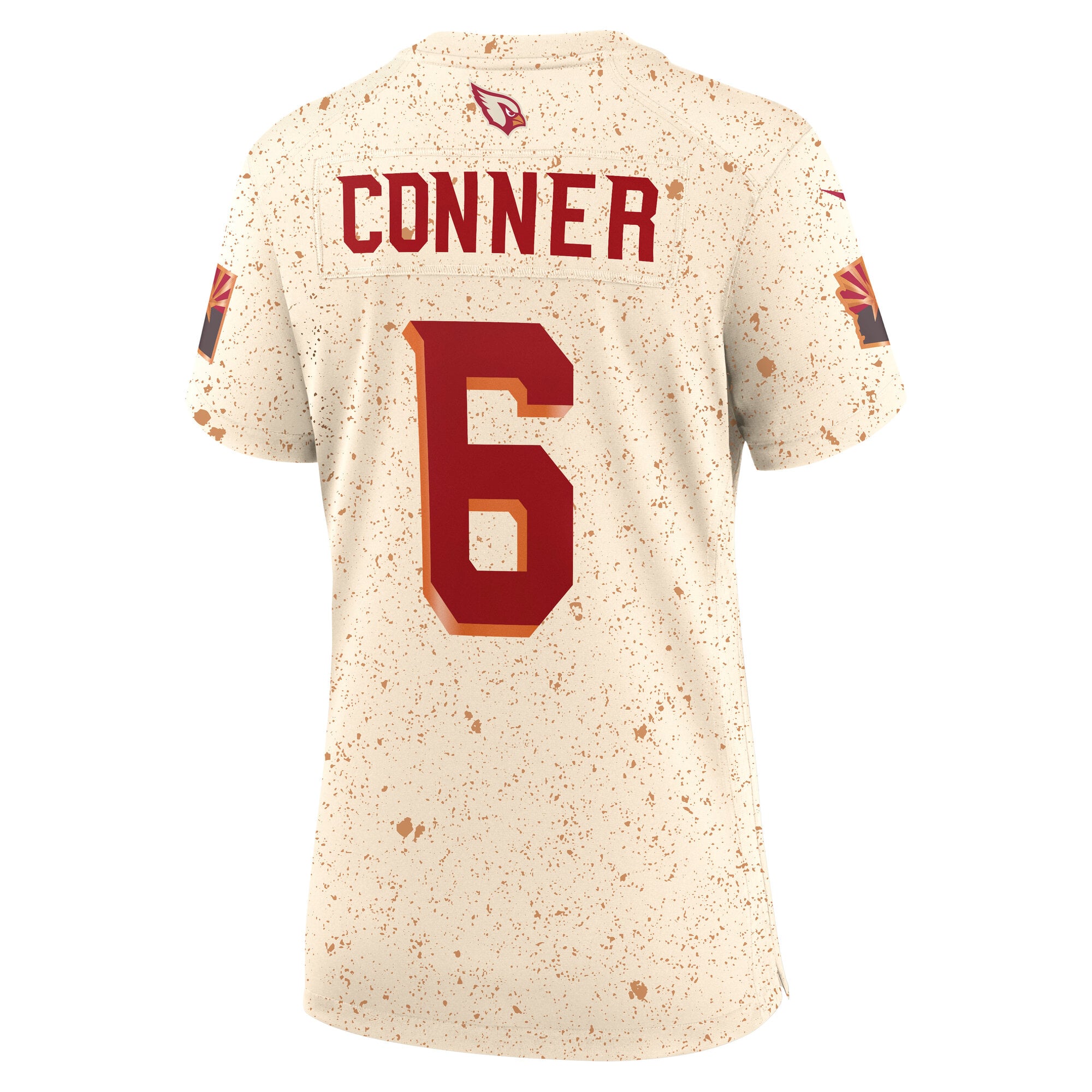 Women's Nike James Conner Natural Arizona Cardinals Rivalries Collection Game Jersey