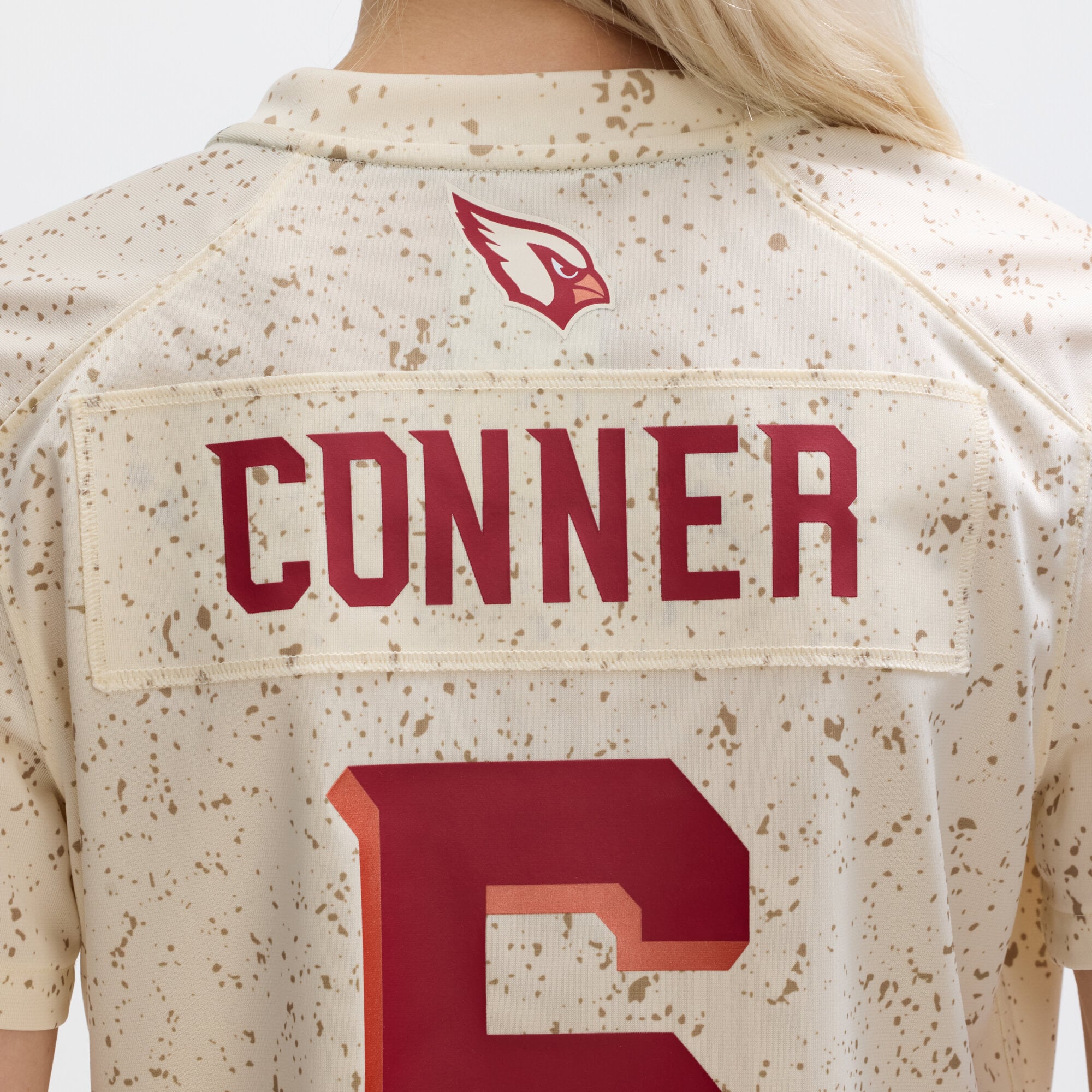 Women's Nike James Conner Natural Arizona Cardinals Rivalries Collection Game Jersey