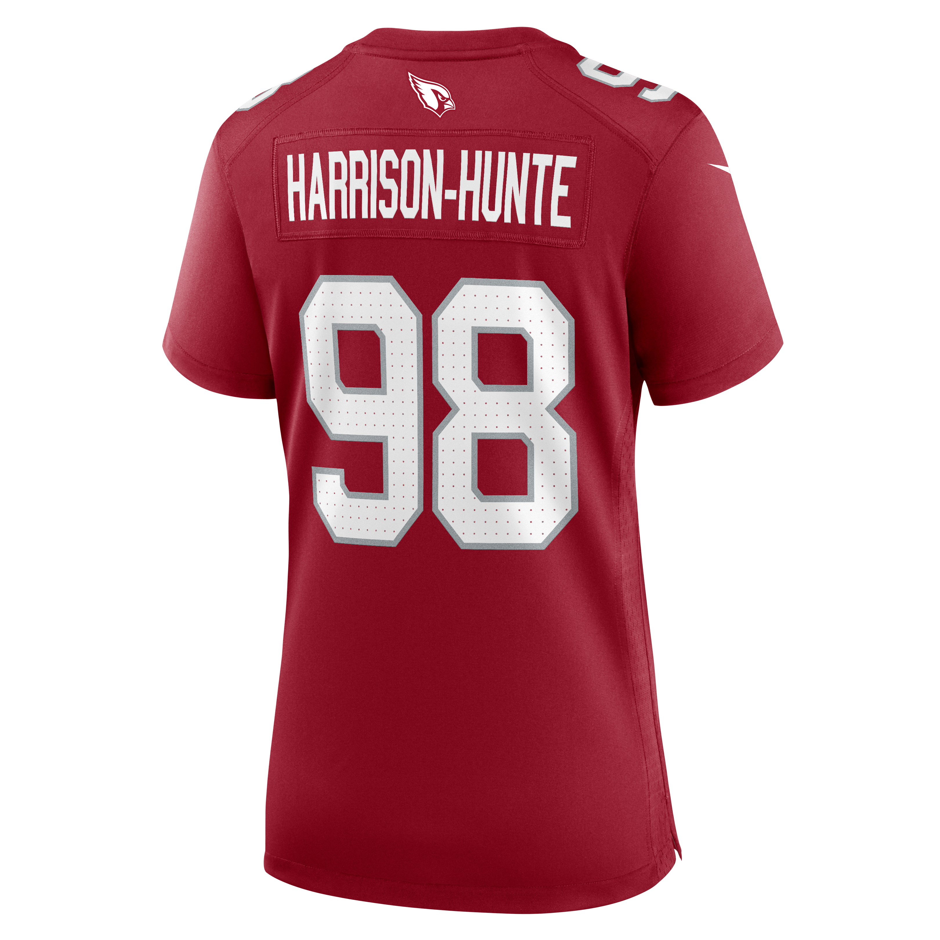 Maillot de match Nike Jared Harrison-Hunte Cardinal Arizona Cardinals pour femmes