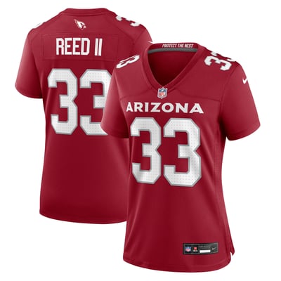Jerrick Reed II Arizona Cardinals Nike Women's Team Game Jersey - Cardinal