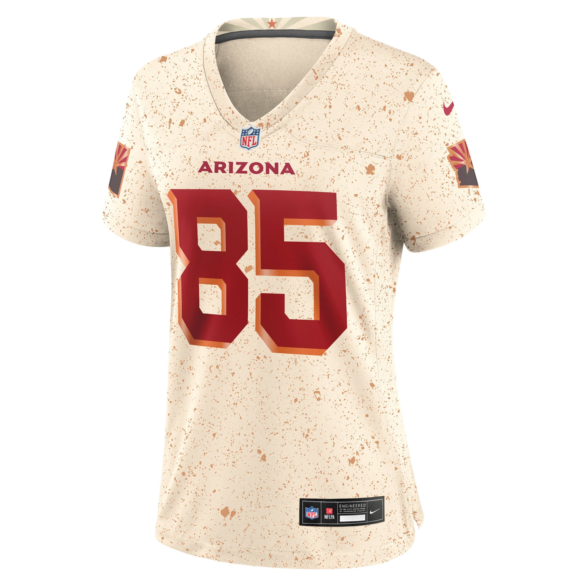 Women's Nike Trey McBride Natural Arizona Cardinals Rivalries Collection Game Jersey