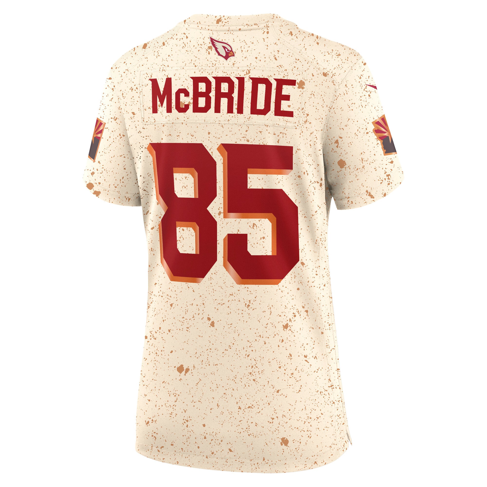 Women's Nike Trey McBride Natural Arizona Cardinals Rivalries Collection Game Jersey