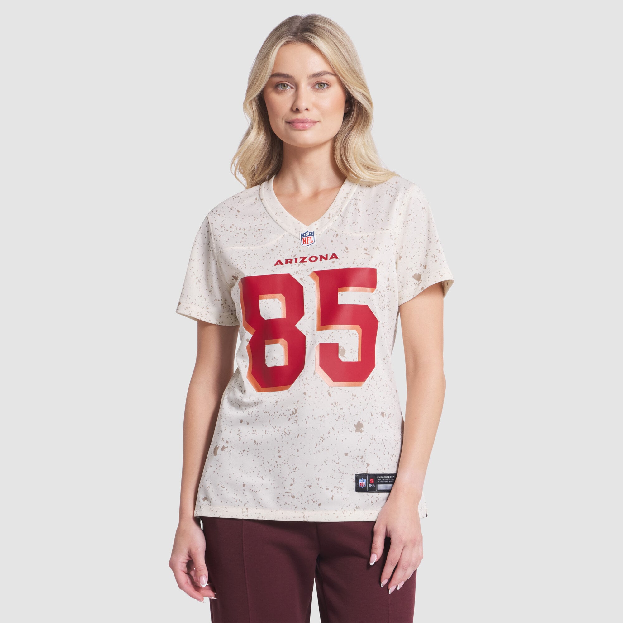 Women's Nike Trey McBride Natural Arizona Cardinals Rivalries Collection Game Jersey