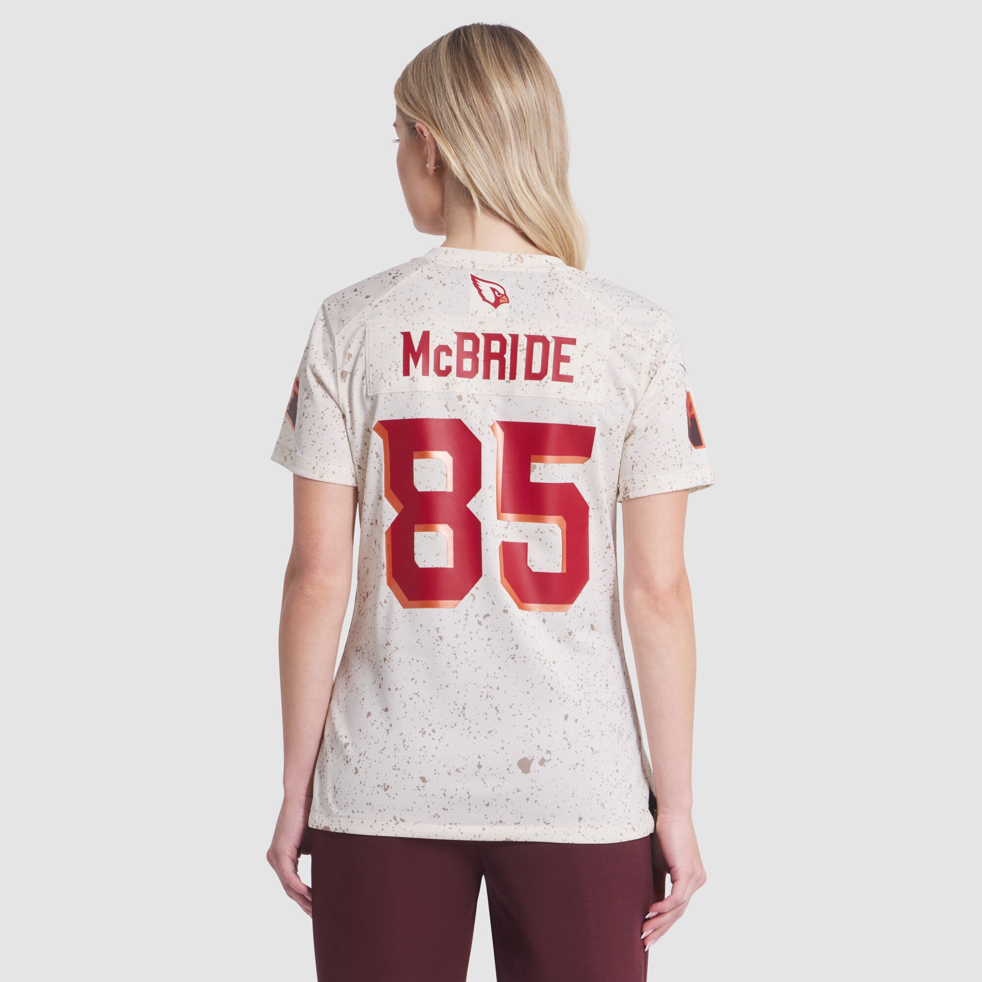 Women's Nike Trey McBride Natural Arizona Cardinals Rivalries Collection Game Jersey