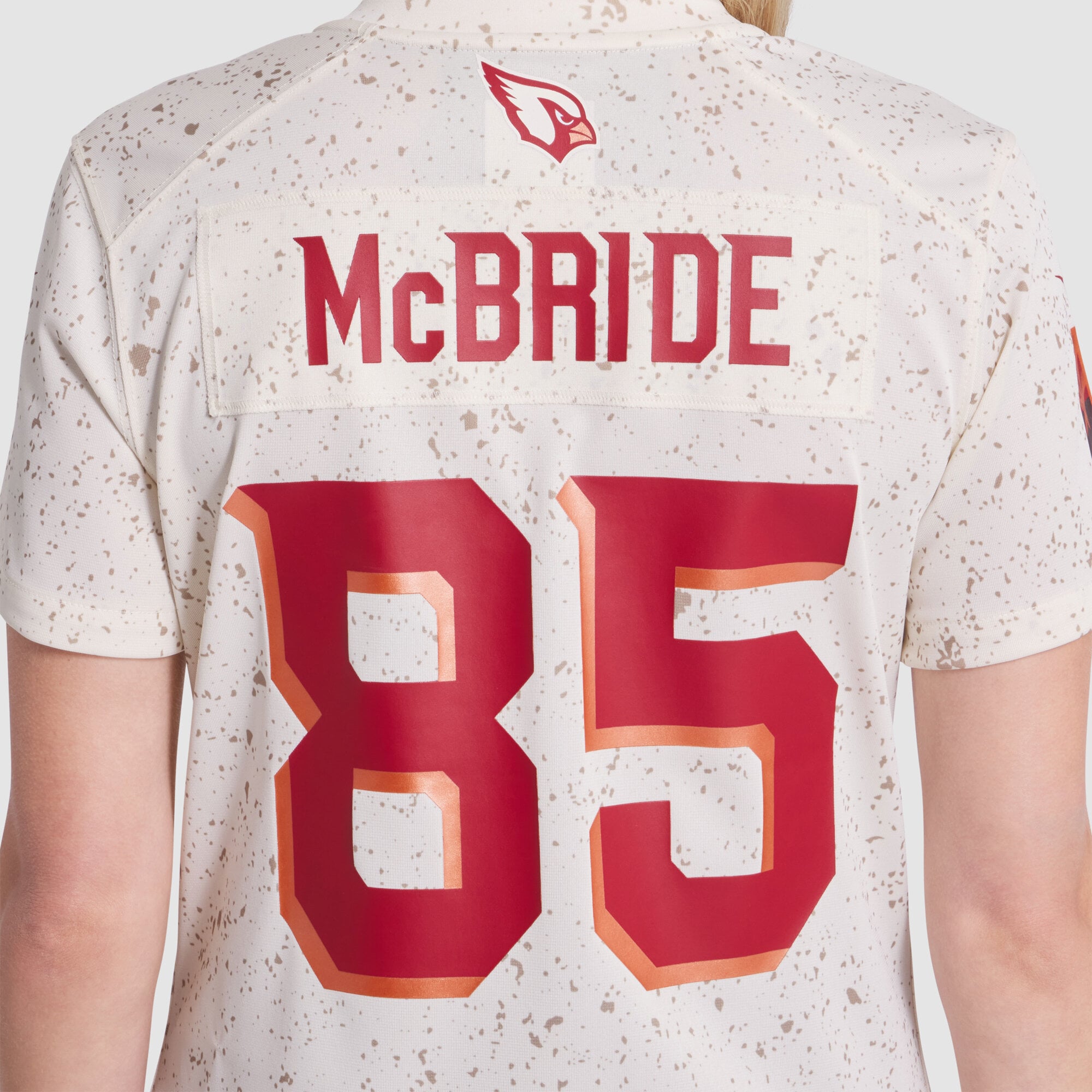 Women's Nike Trey McBride Natural Arizona Cardinals Rivalries Collection Game Jersey