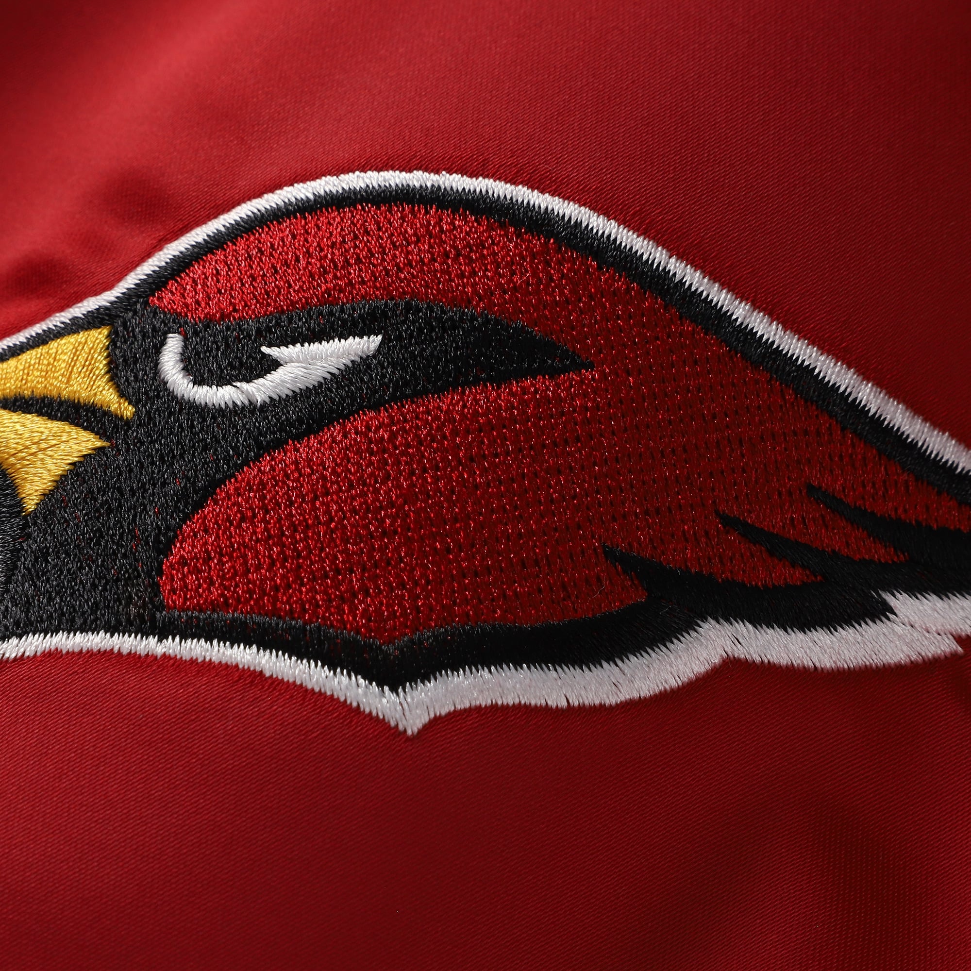 Veste raglan en satin pour femme The Wild Collective Cardinal Arizona Cardinals