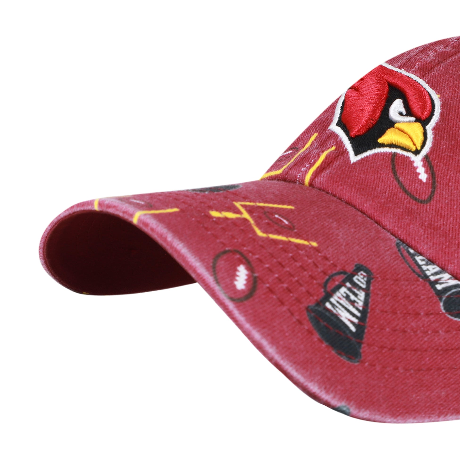 Youth '47 Cardinal Arizona Cardinals Stomping Ground Clean Up Adjustable Hat