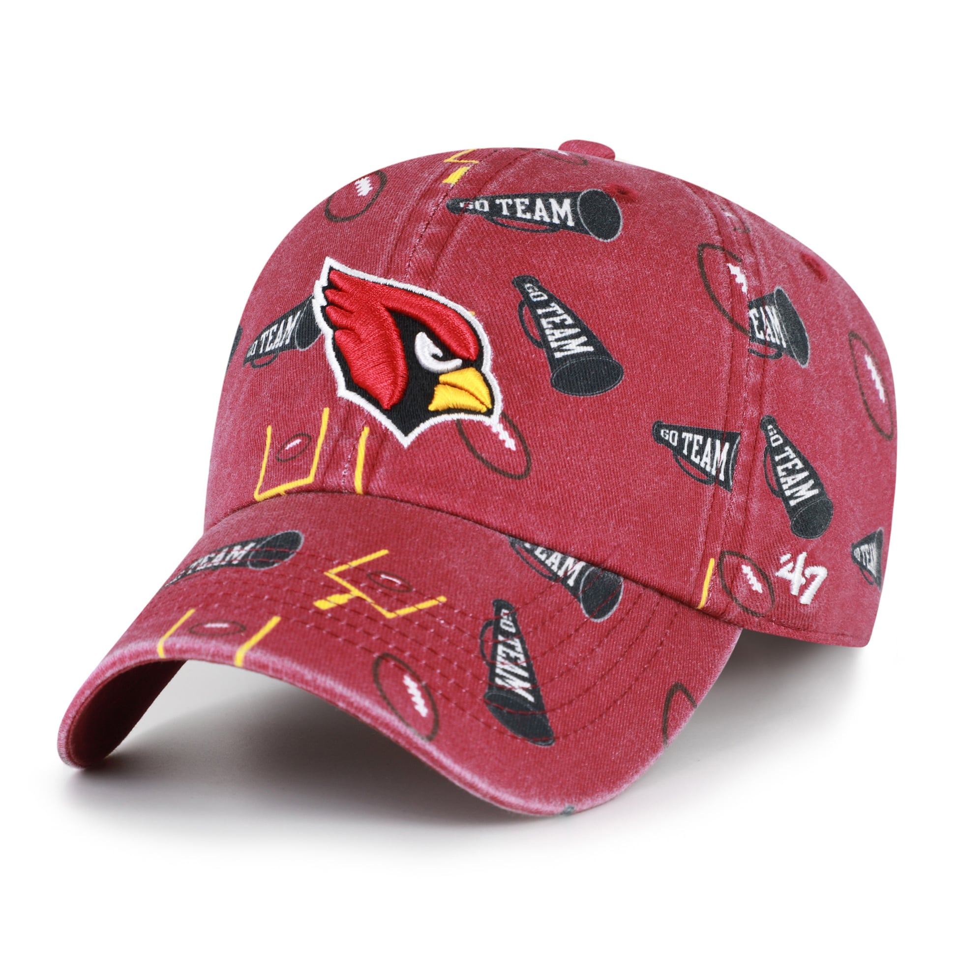 Youth '47 Cardinal Arizona Cardinals Stomping Ground Clean Up Adjustable Hat