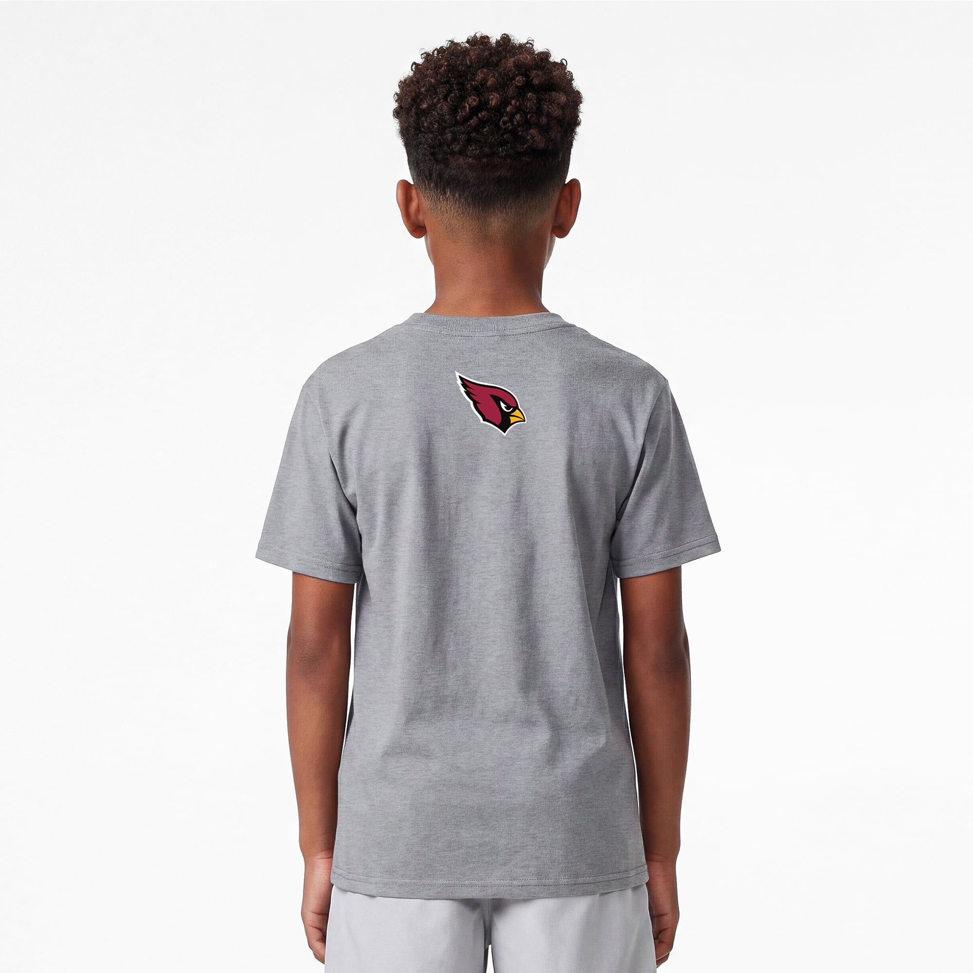 Youth Disney x Champion Heather Gray Arizona Cardinals Jafar & Iago T-Shirt
