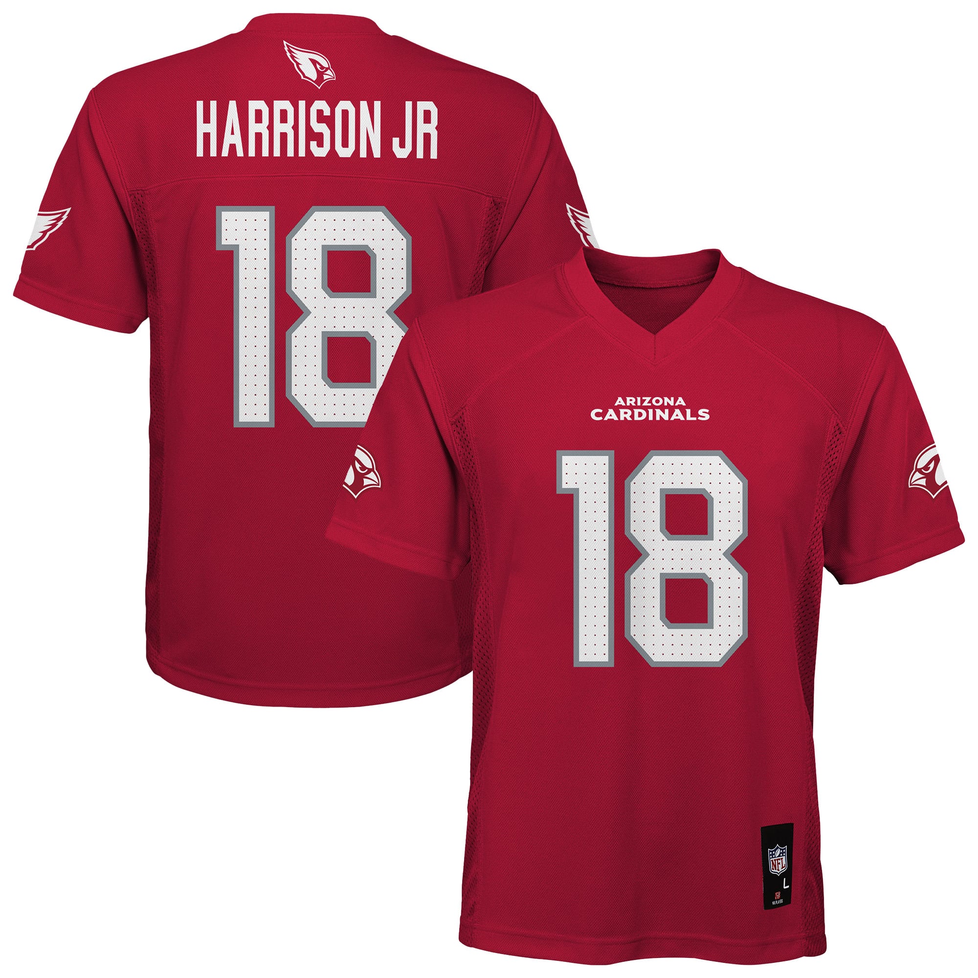 Youth Marvin Harrison Jr. Cardinal Arizona Cardinals Replica Jersey