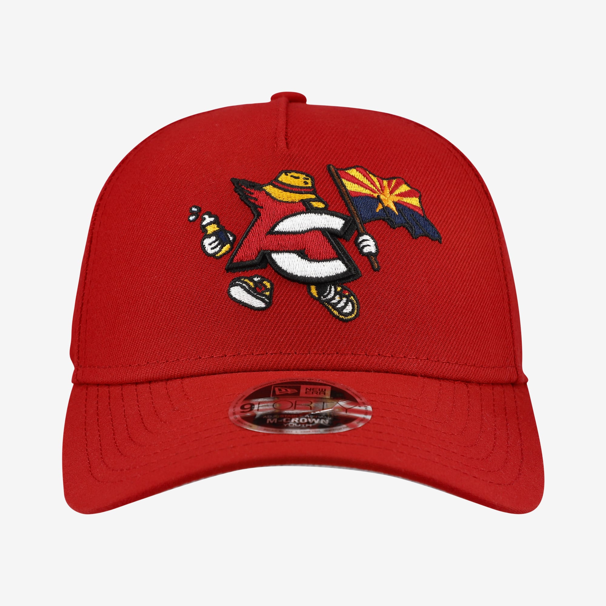 Casquette ajustable New Era Cardinal Arizona Cardinals 9FORTY pour jeunes