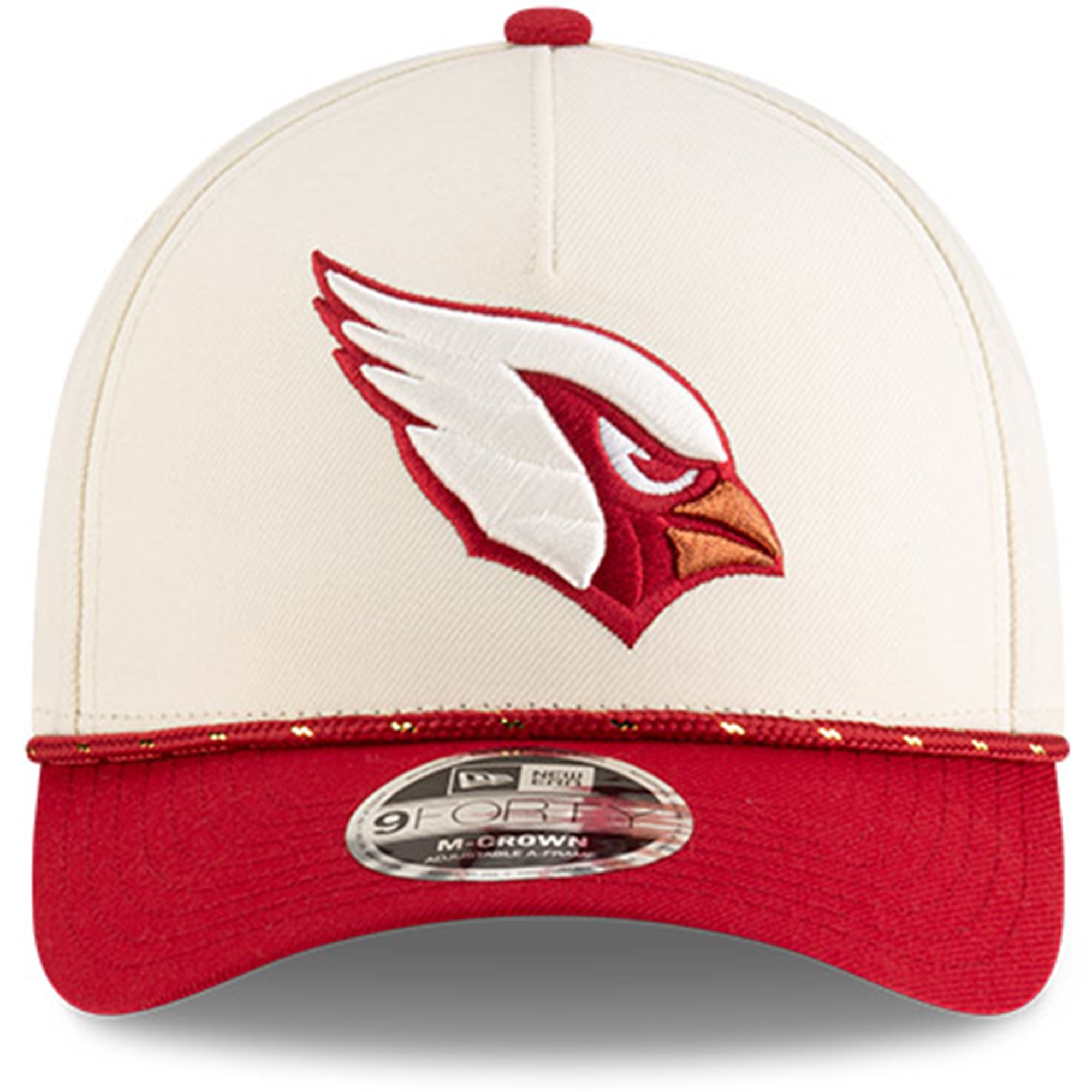 Youth New Era Natural Arizona Cardinals Rivalries Collection 9FORTY A-Frame Adjustable Hat