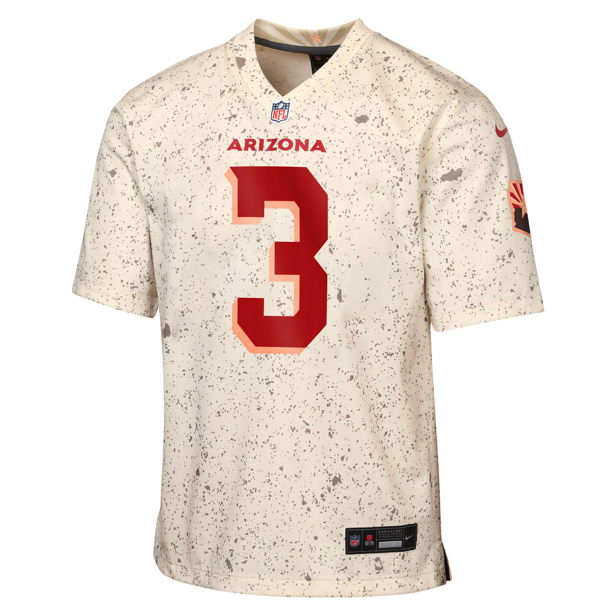 Youth Nike Budda Baker Natural Arizona Cardinals Rivalries Collection Game Jersey