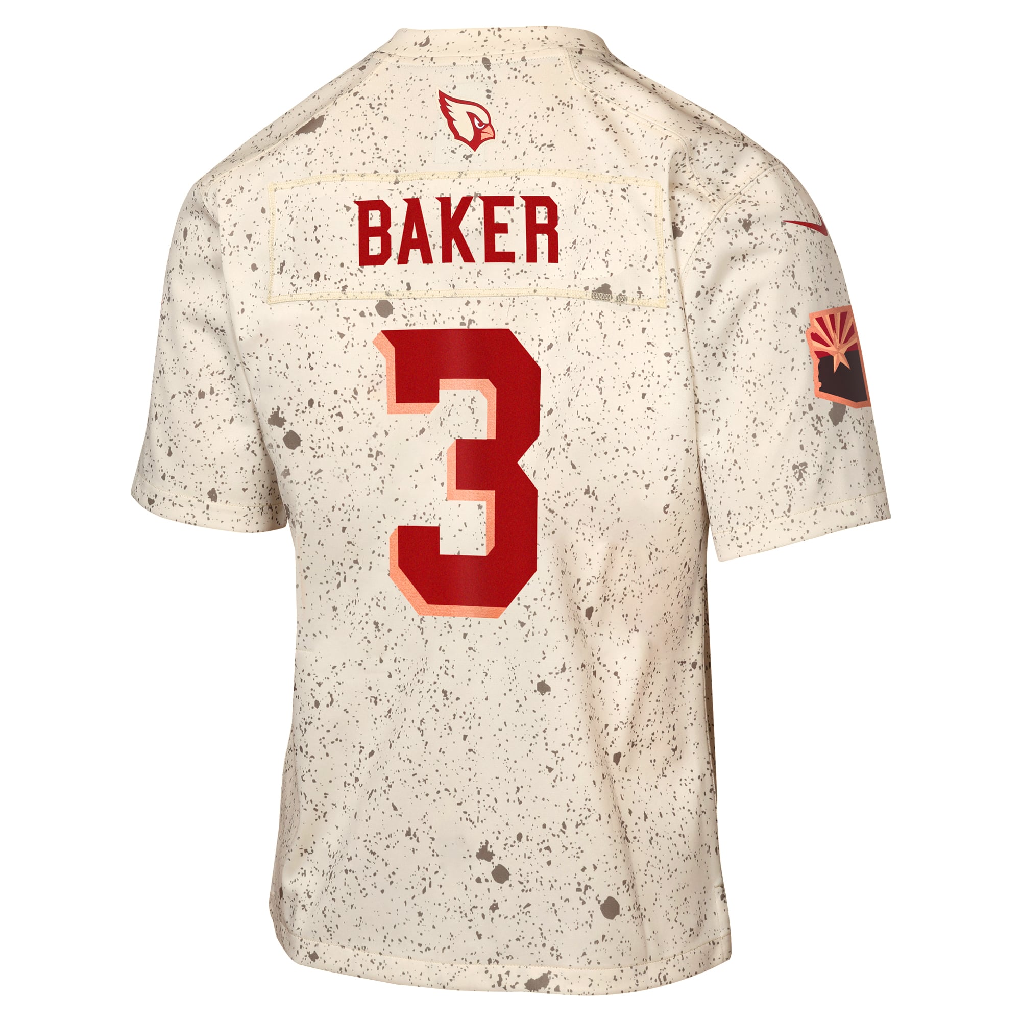 Youth Nike Budda Baker Natural Arizona Cardinals Rivalries Collection Game Jersey