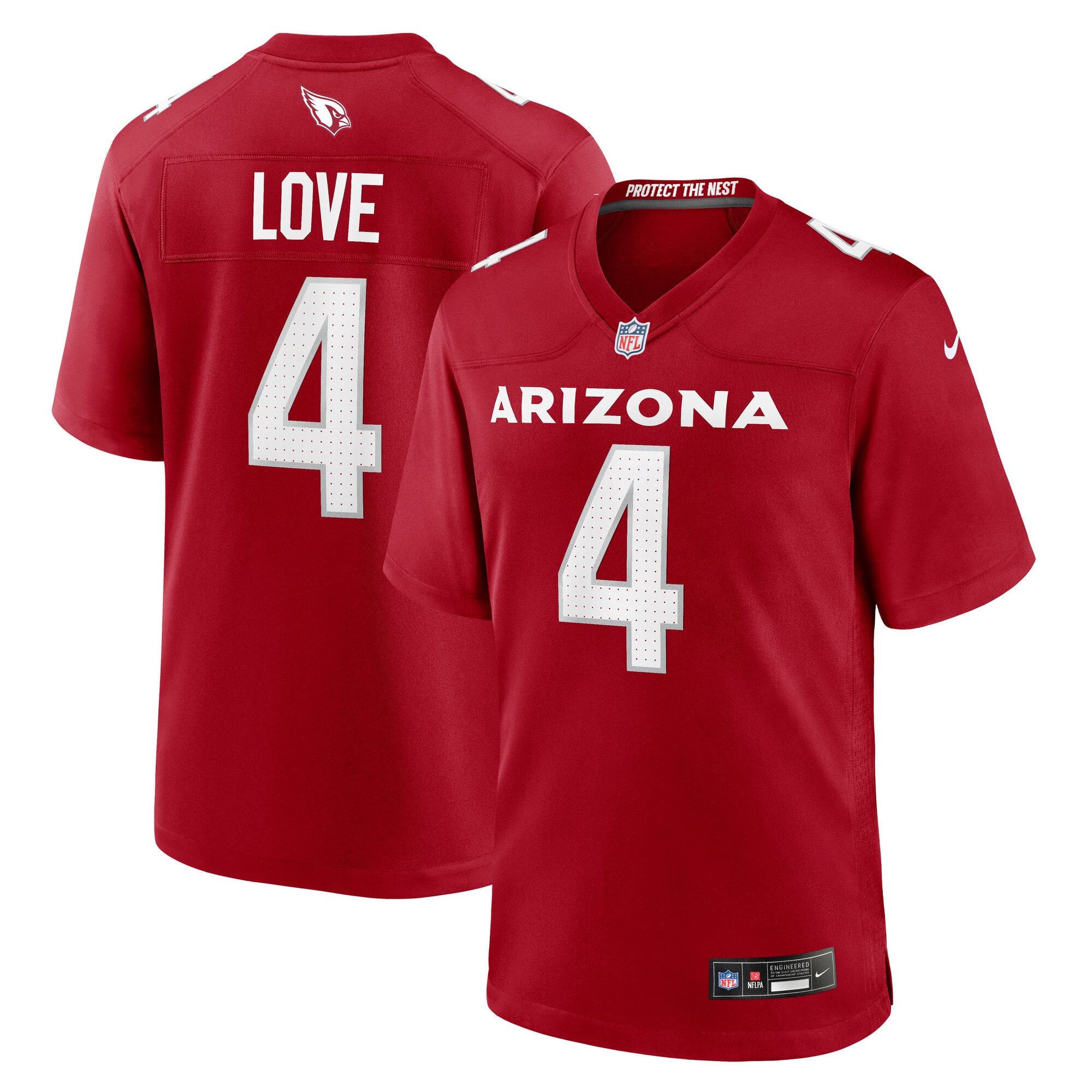 Maillot de match Nike pour enfant Jeremiyah Love, Cardinals l'Arizona