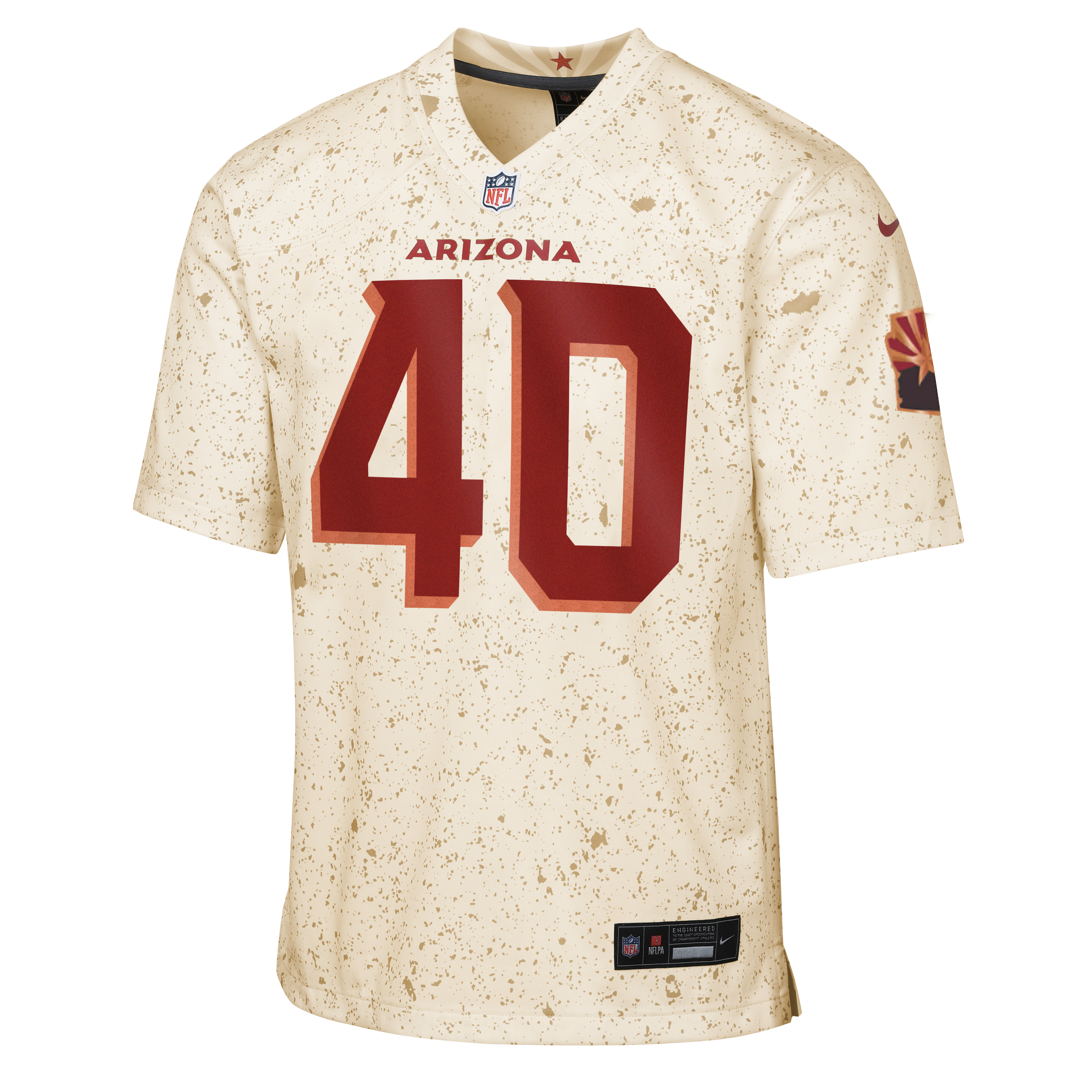 Youth Nike Pat Tillman Natural Arizona Cardinals Rivalries Collection Game Jersey