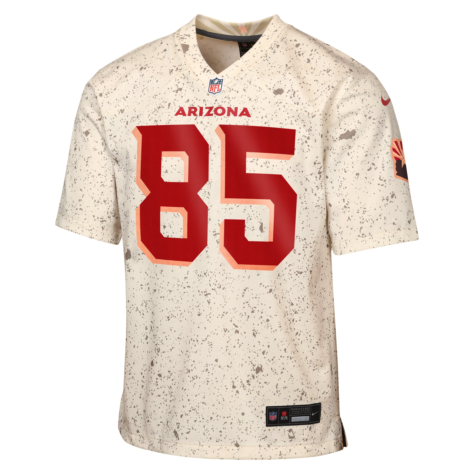 Youth Nike Trey McBride Natural Arizona Cardinals Rivalries Collection Game Jersey